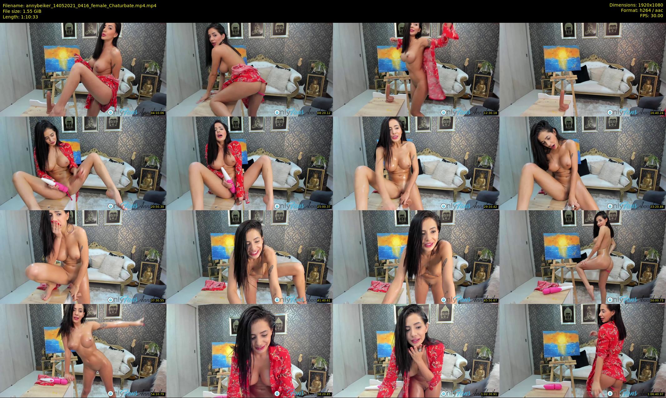 annybeiker — 71 minute Chaturbate female cam show recording, 1080p, May 14, 2021