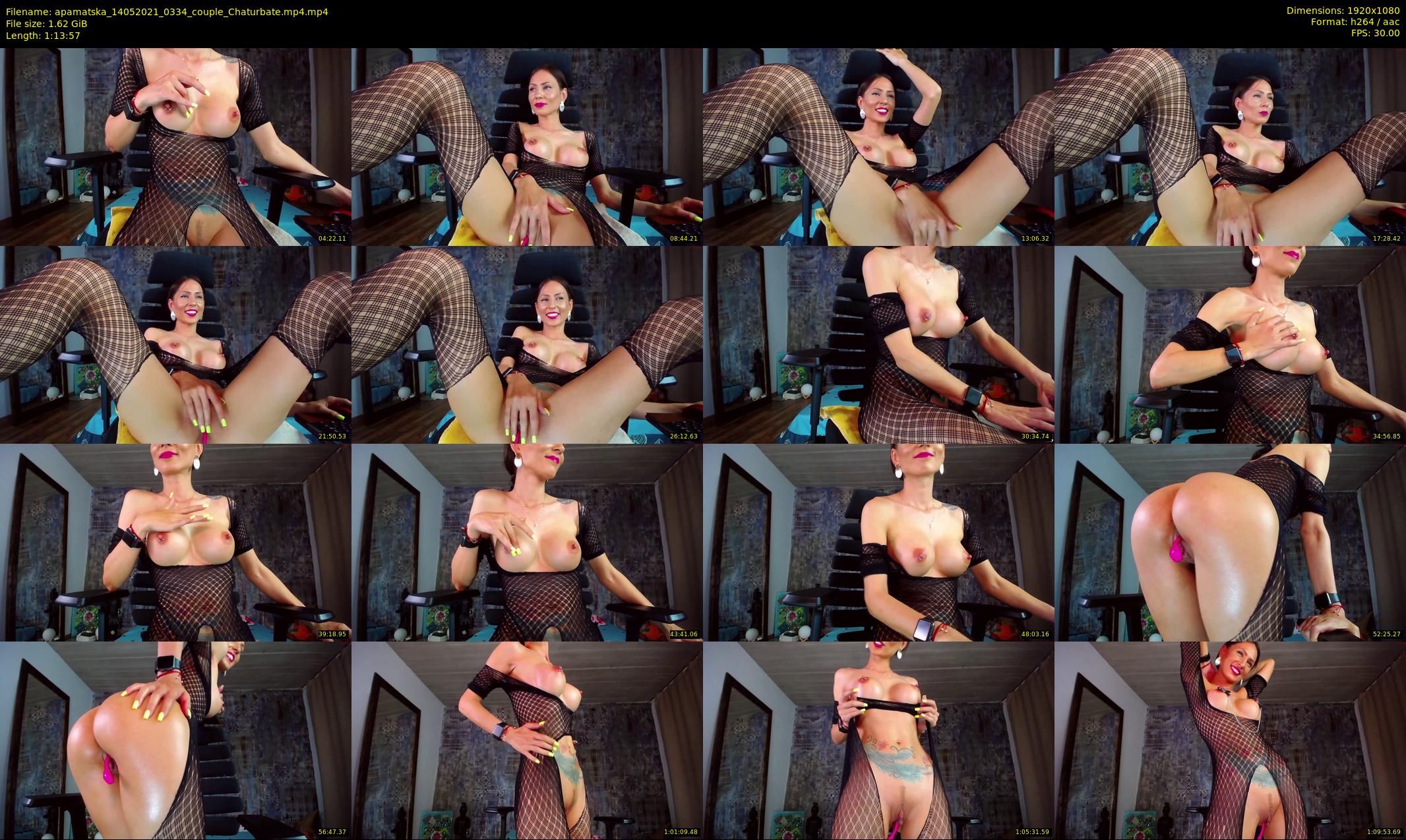 apamatska — 74 minute Chaturbate female cam show recording, 1080p, May 14, 2021
