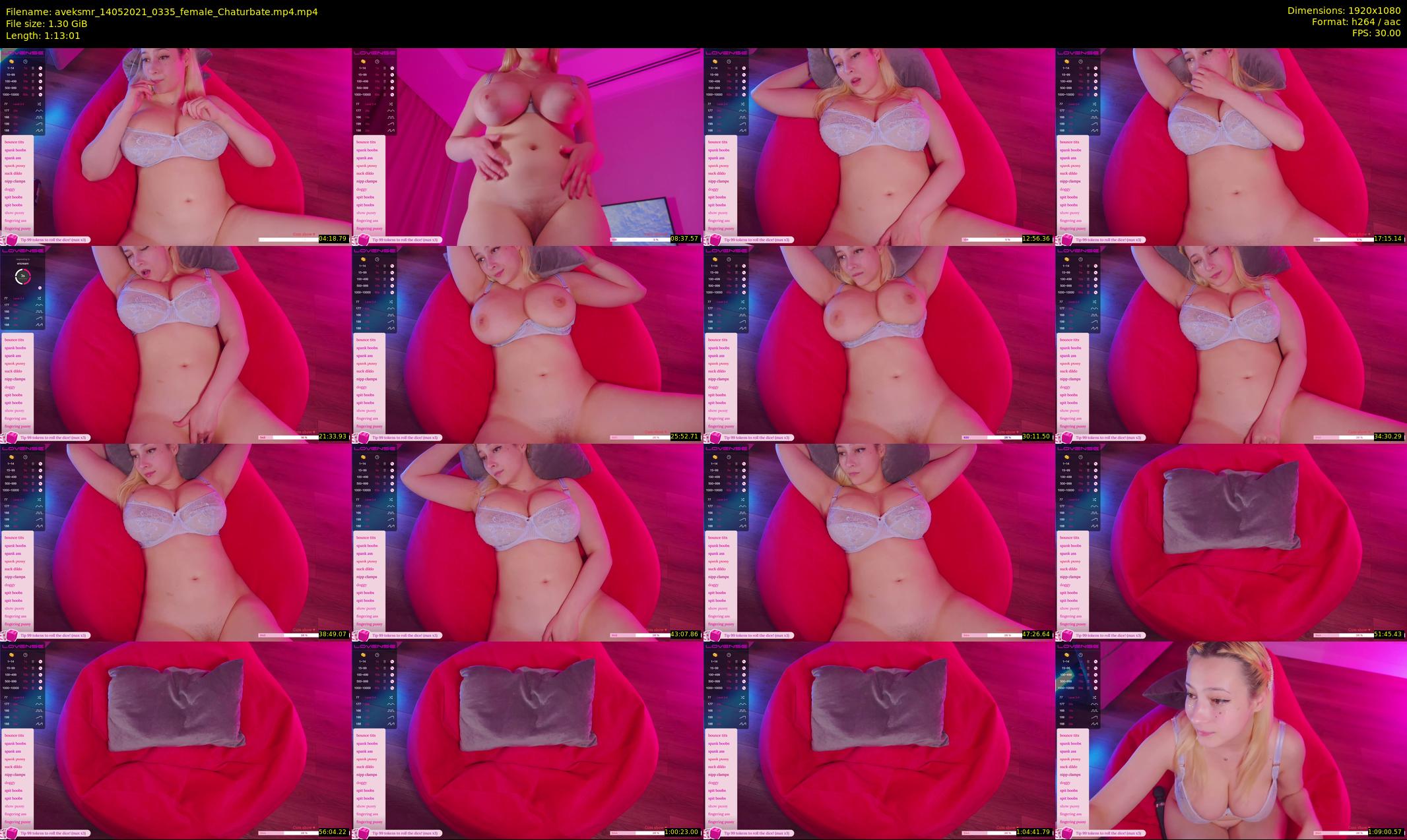 aveksmr — 74 minute Chaturbate couple cam show recording, 1080p, May 14, 2021