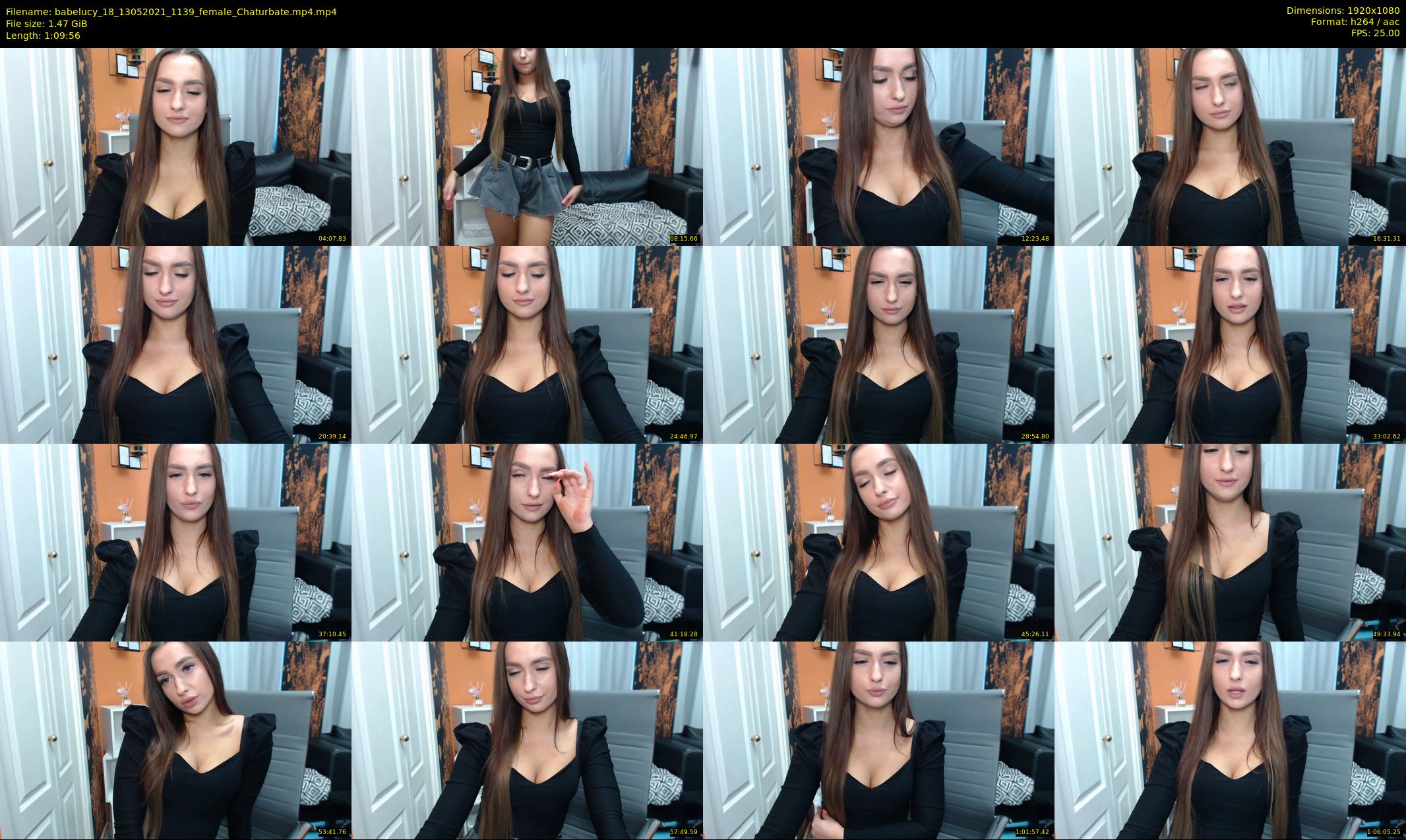 babelucy_18 — 70 minute Chaturbate female cam show recording, 1080p, May 13, 2021