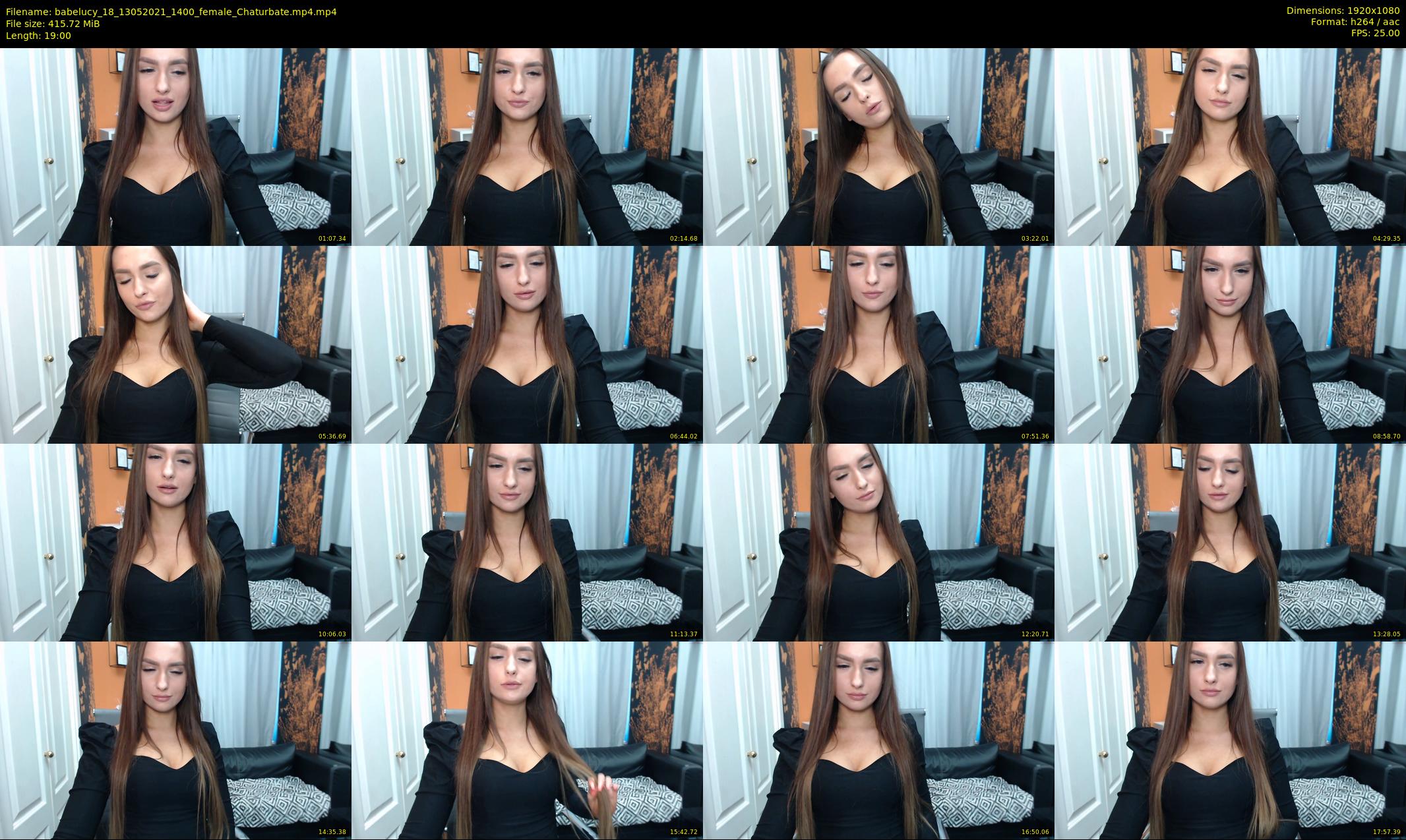 babelucy_18 — 19 minute Chaturbate female cam show recording, 1080p, May 13, 2021