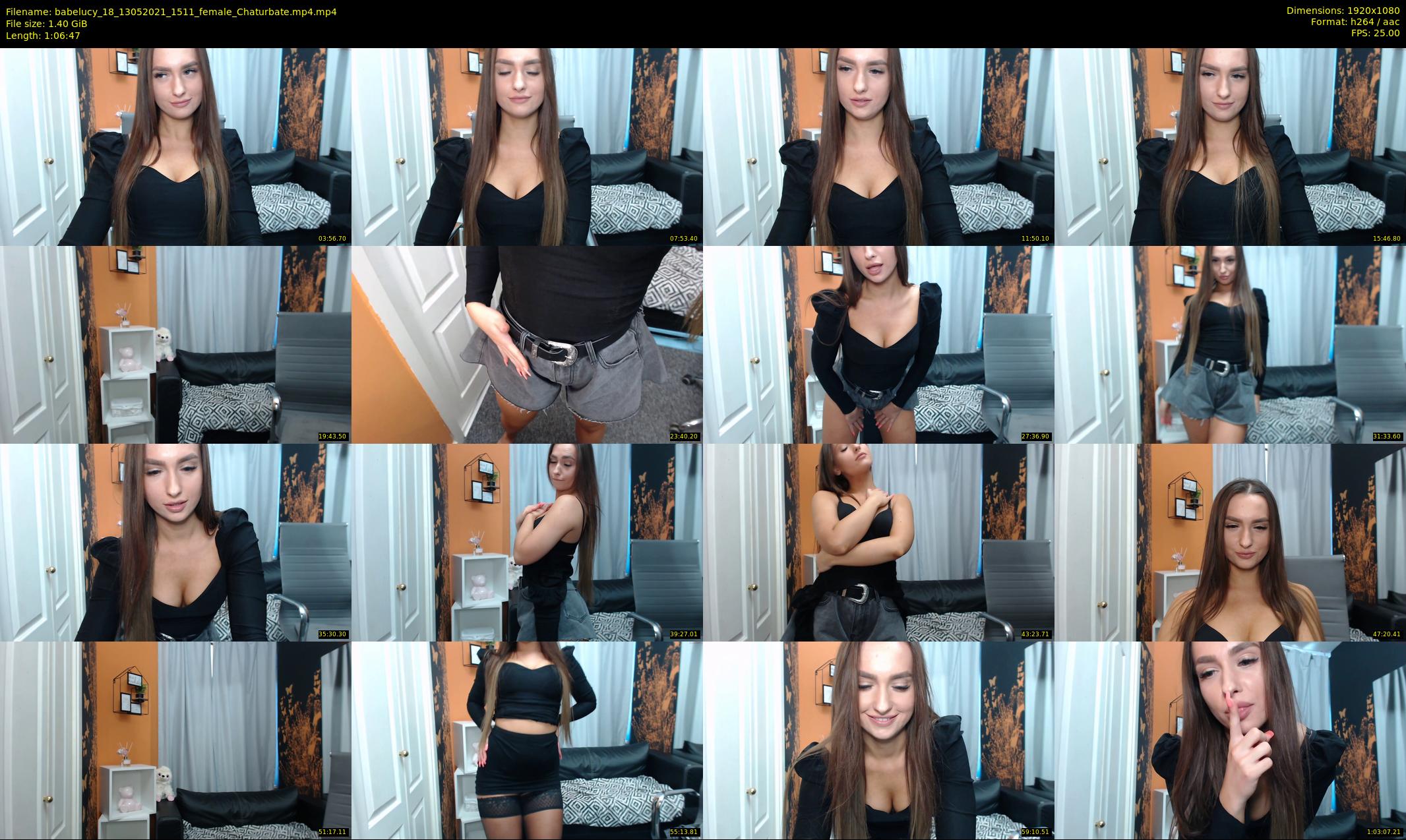 babelucy_18 — 67 minute Chaturbate female cam show recording, 1080p, May 13, 2021