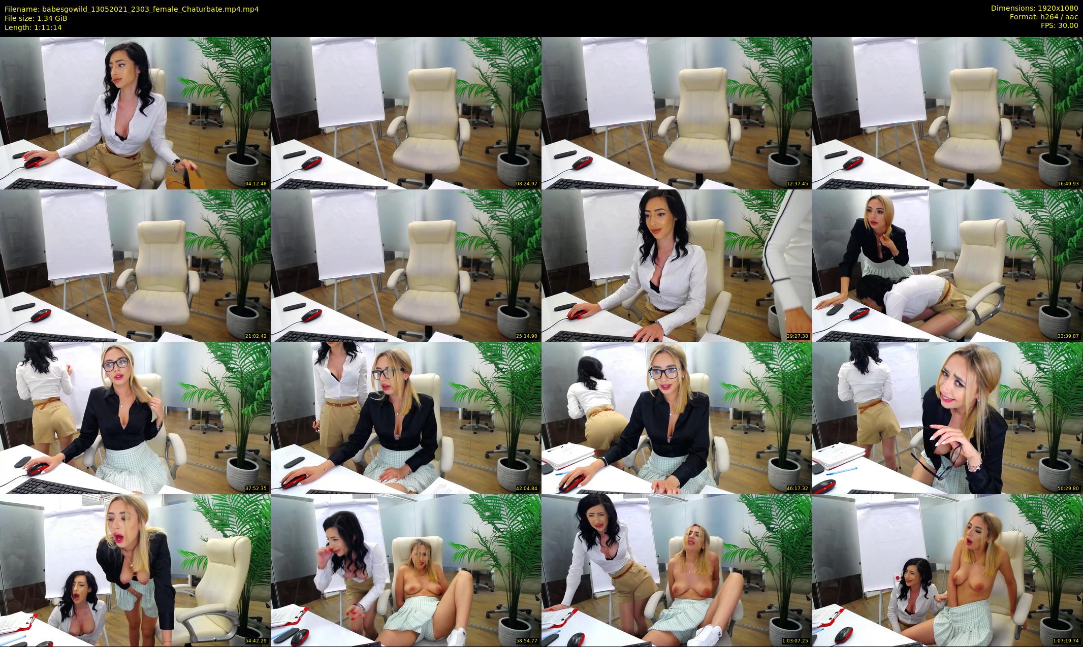 babesgowild — 72 minute Chaturbate couple cam show recording, 1080p, May 13, 2021
