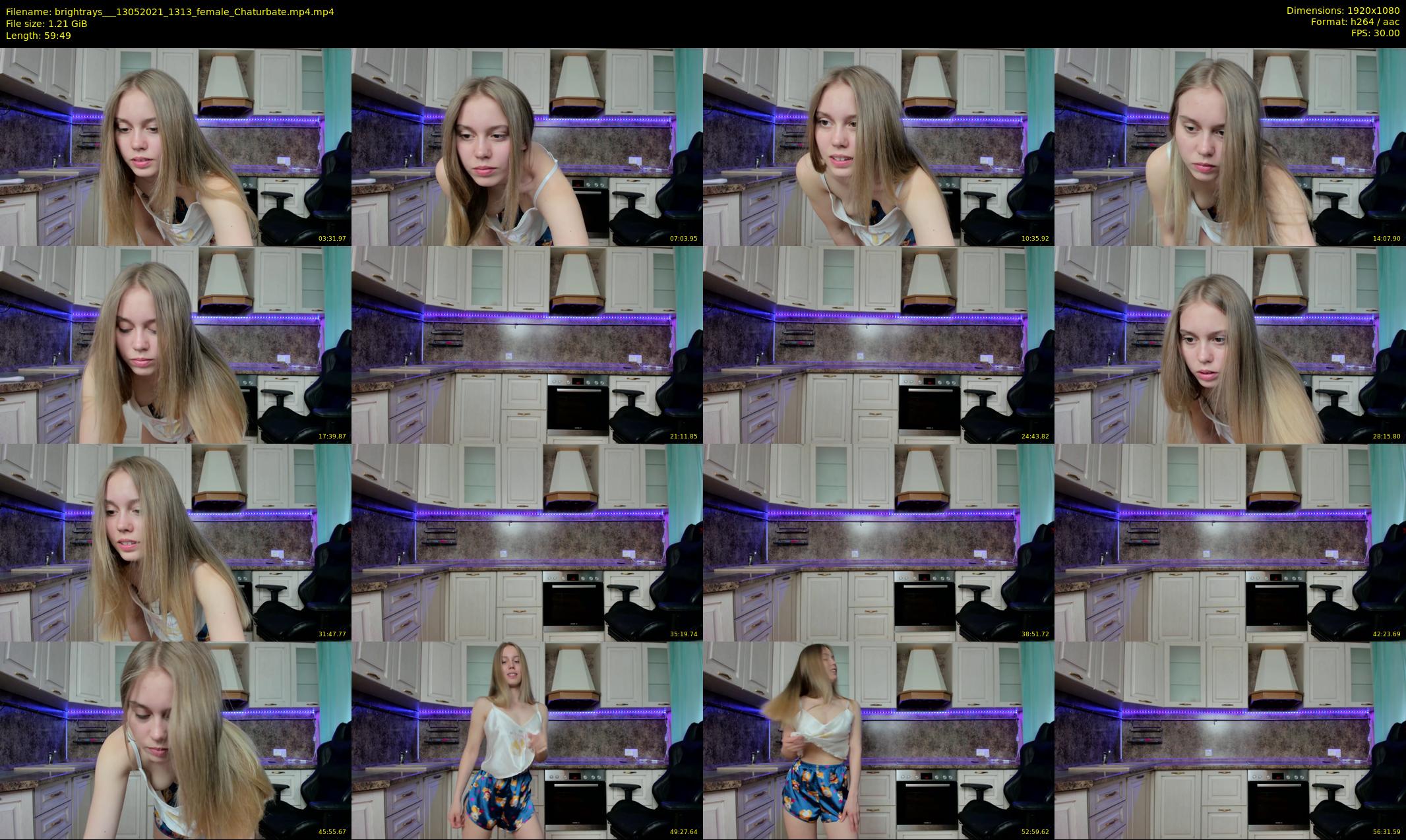 brightrays__ — 60 minute Chaturbate female cam show recording, 1080p, May 13, 2021