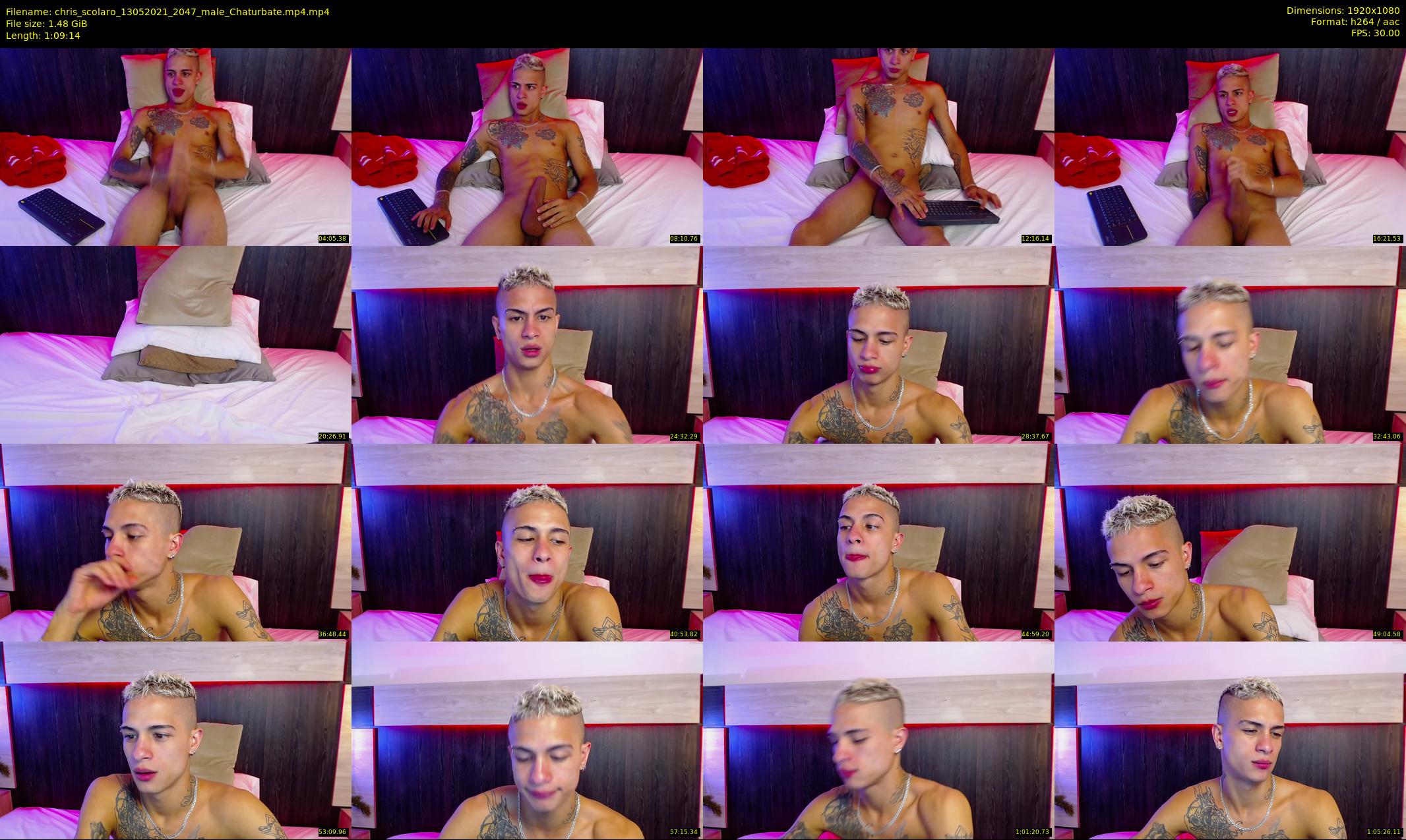 chris_scolaro — 70 minute Chaturbate male cam show recording, 1080p, May 13, 2021