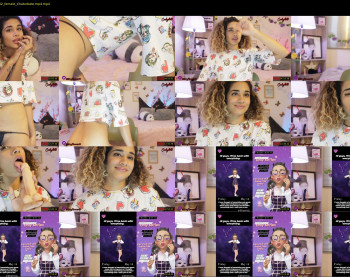 curlydoll1 — 36 minute Chaturbate female cam show recording, 720p, May 14, 2021