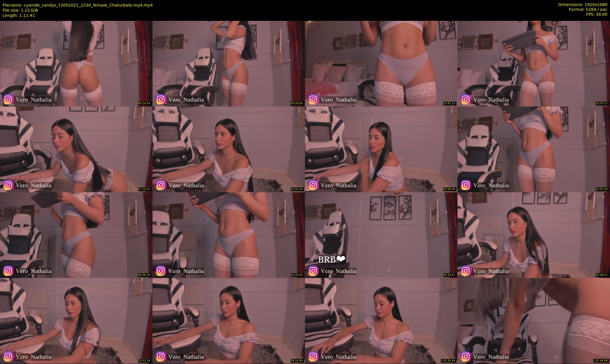 cyanide_candys — 72 minute Chaturbate female cam show recording, 1080p, May 13, 2021