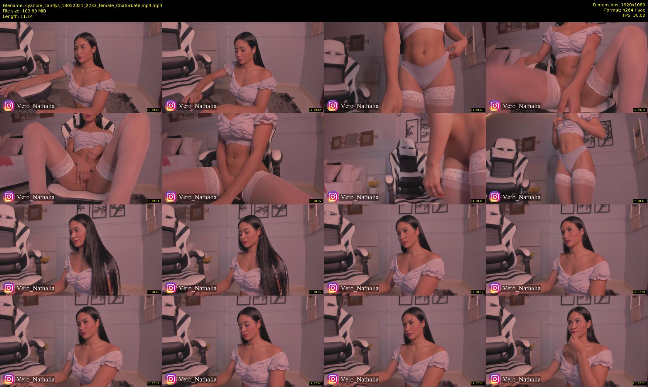 cyanide_candys — 12 minute Chaturbate female cam show recording, 1080p, May 13, 2021