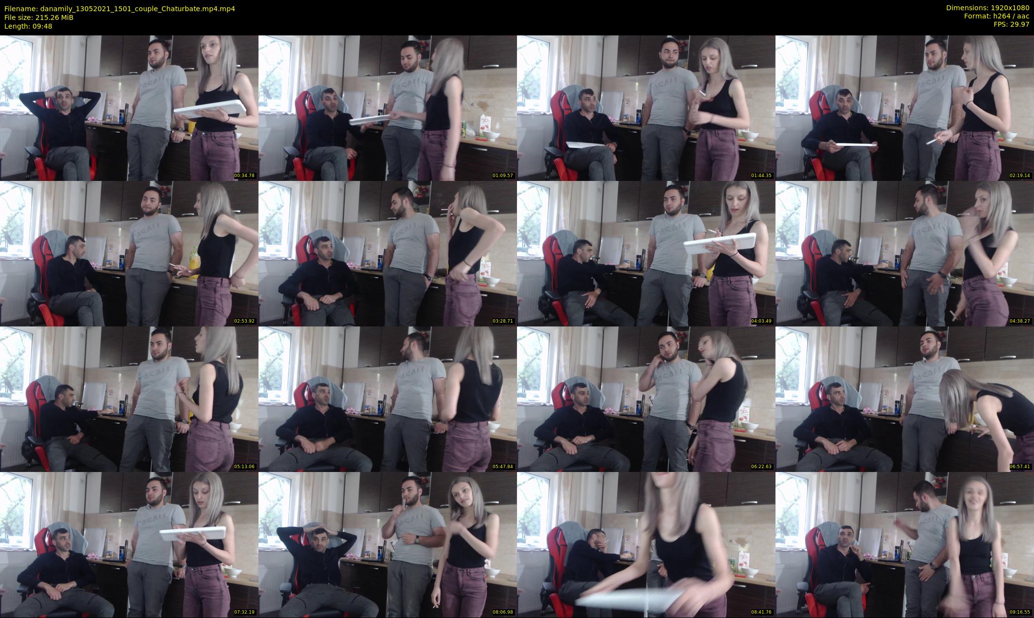 danamily — 10 minute Chaturbate female cam show recording, 1080p, May 13, 2021