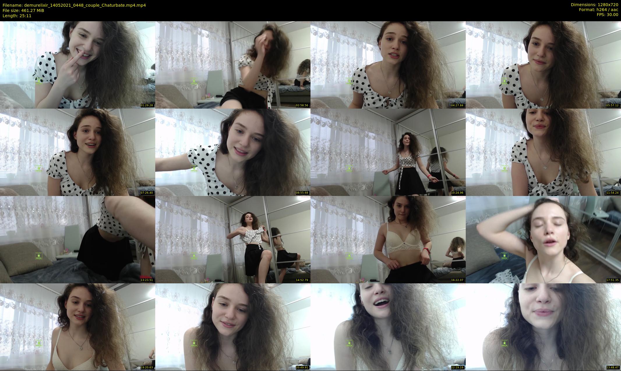 demurelixir — 26 minute Chaturbate female cam show recording, 720p, May 14, 2021
