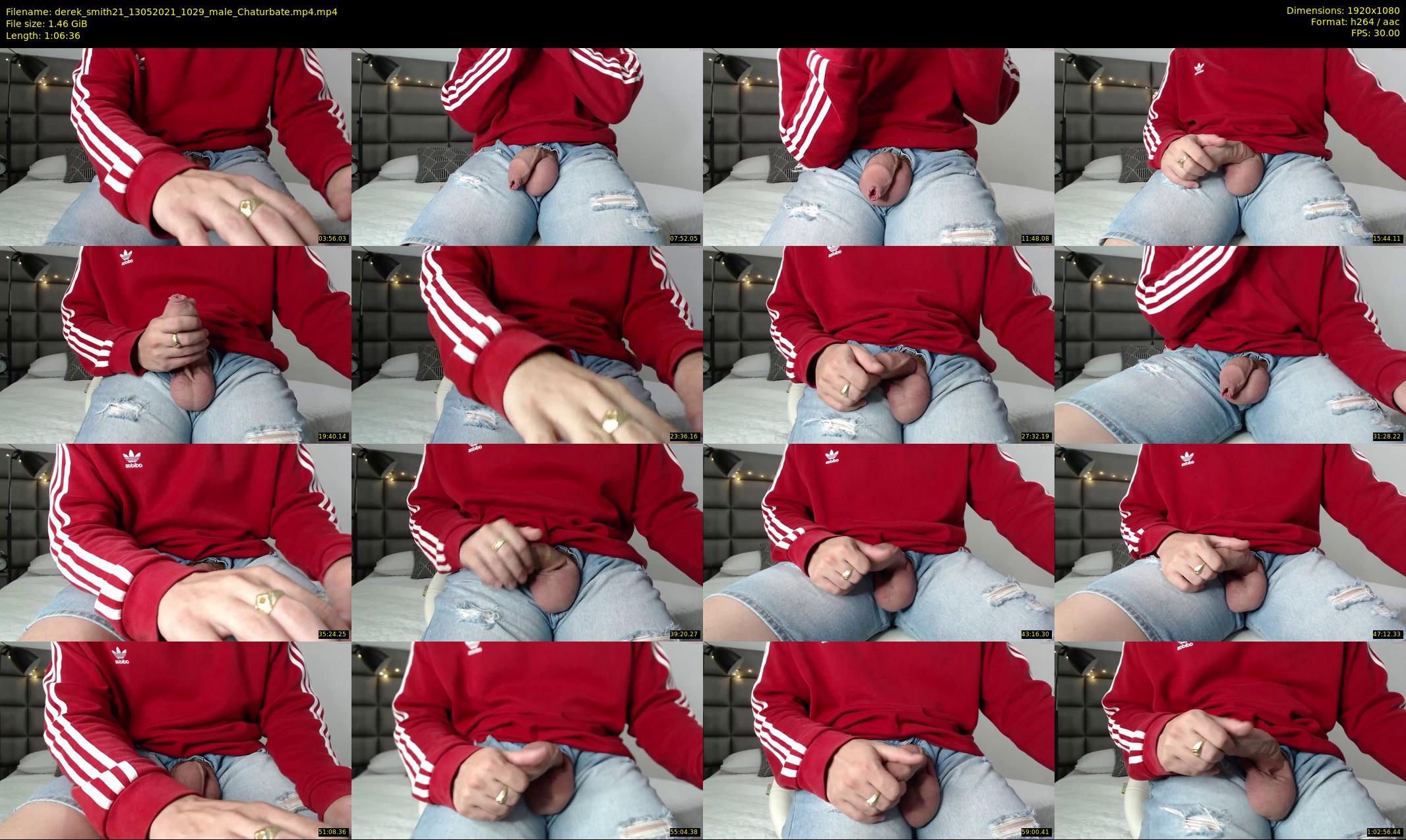 derek_smith21 — 67 minute Chaturbate male cam show recording, 1080p, May 13, 2021