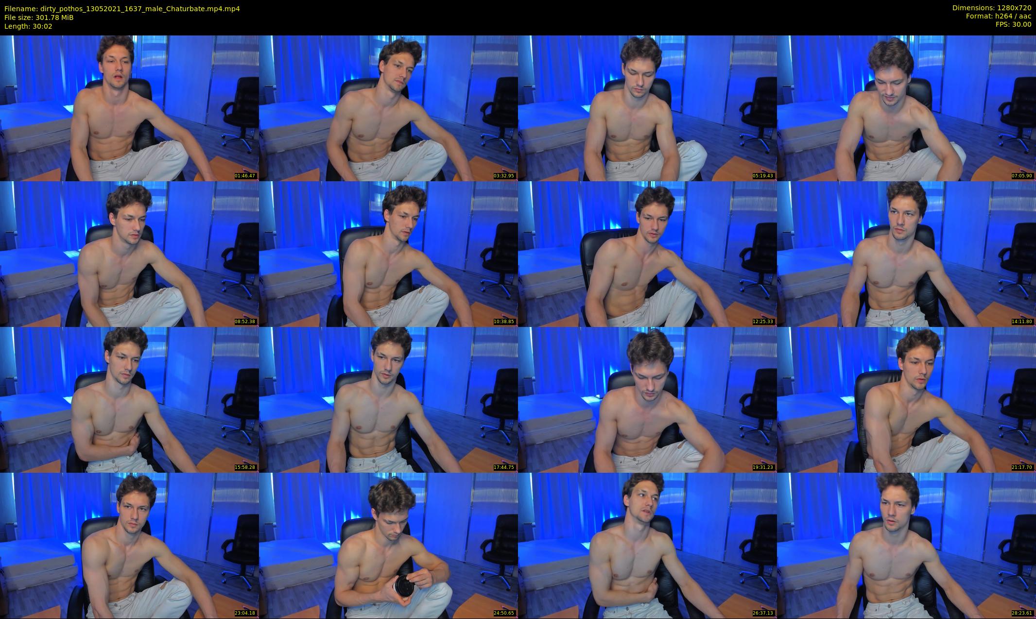 dirty_pothos — 31 minute Chaturbate male cam show recording, 720p, May 13, 2021