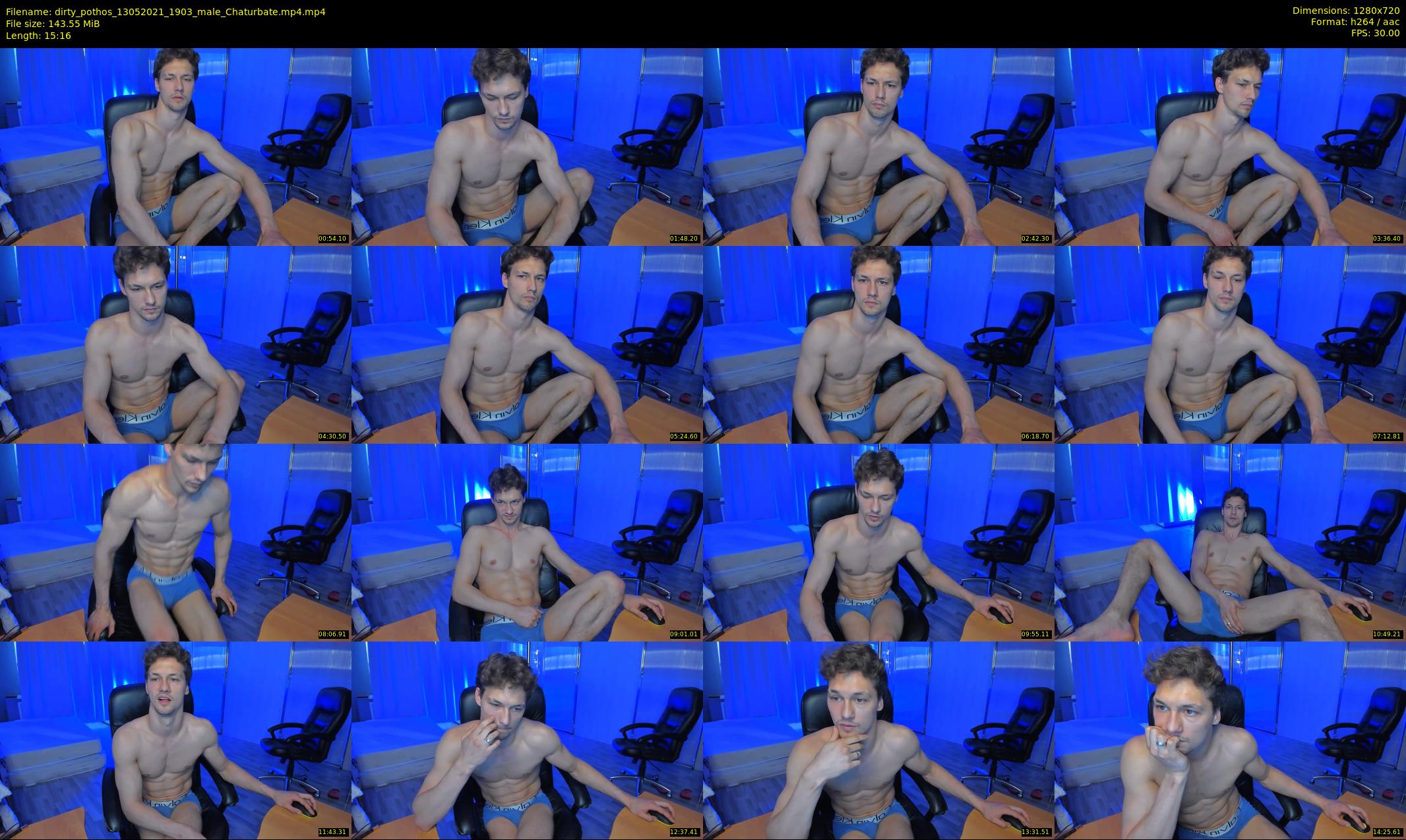 dirty_pothos — 16 minute Chaturbate male cam show recording, 720p, May 13, 2021