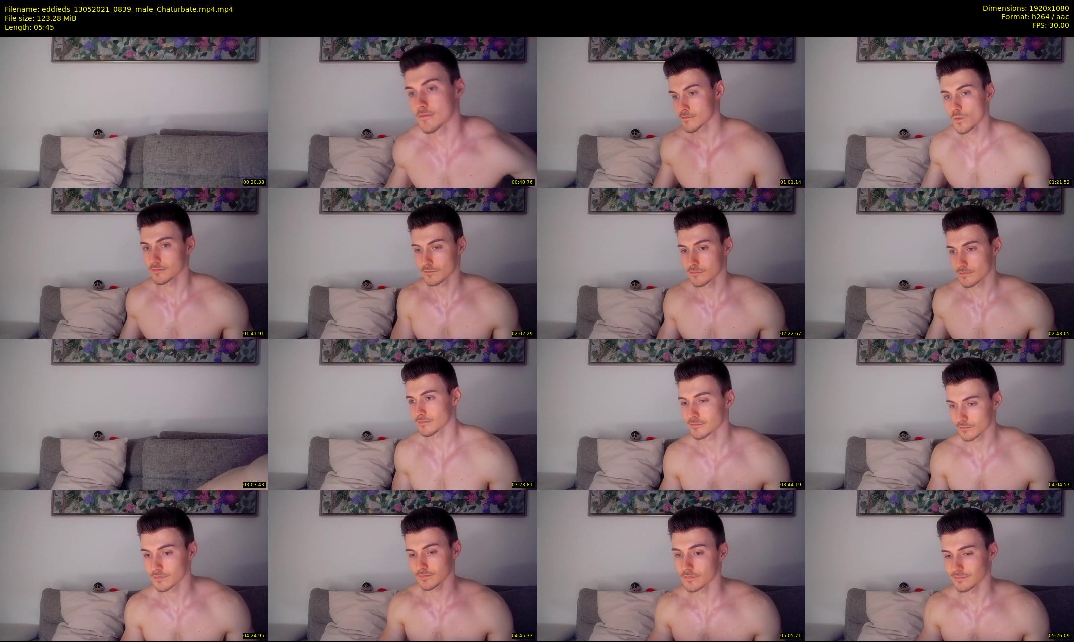 eddieds — 6 minute Chaturbate male cam show recording, 1080p, May 13, 2021