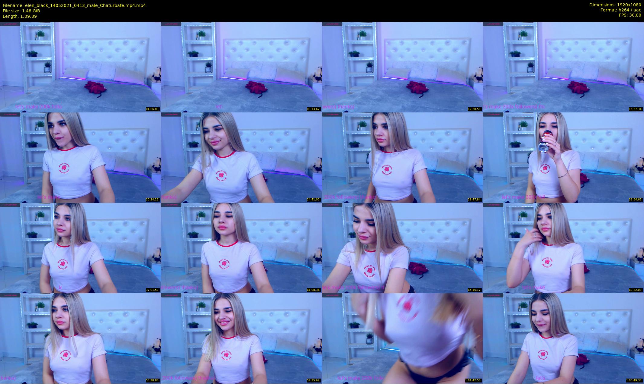 elen_black — 70 minute Chaturbate female cam show recording, 1080p, May 14, 2021