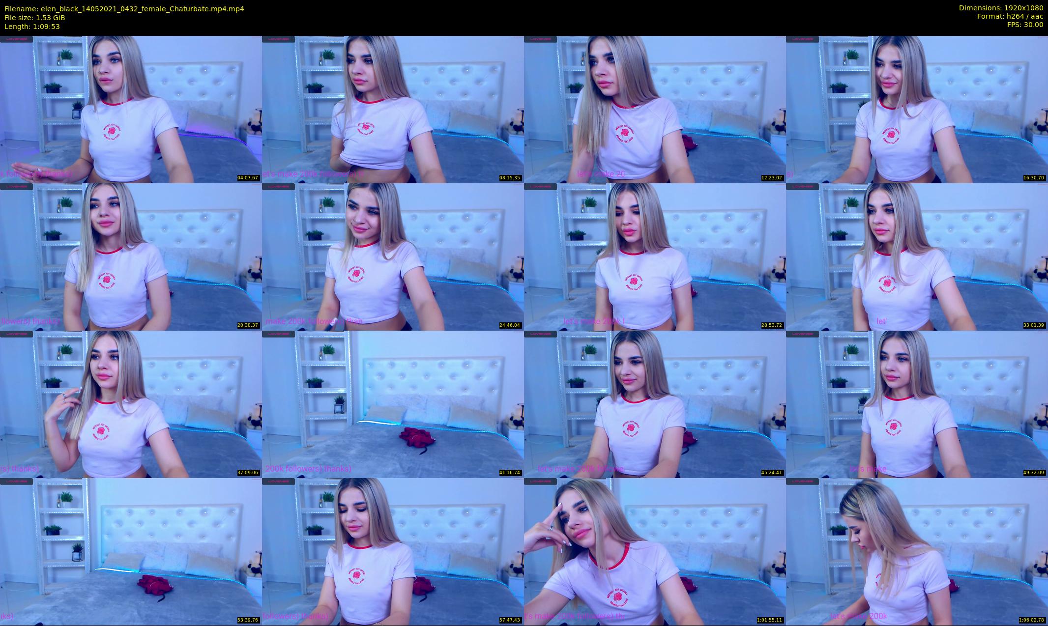 elen_black — 70 minute Chaturbate female cam show recording, 1080p, May 14, 2021