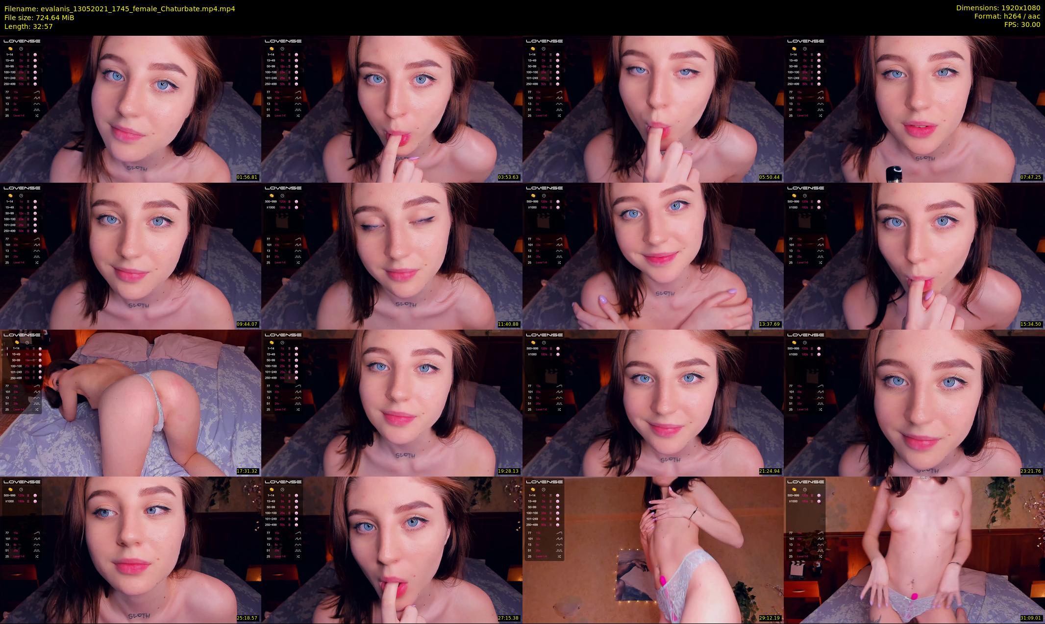 evalanis — 33 minute Chaturbate couple cam show recording, 1080p, May 13, 2021