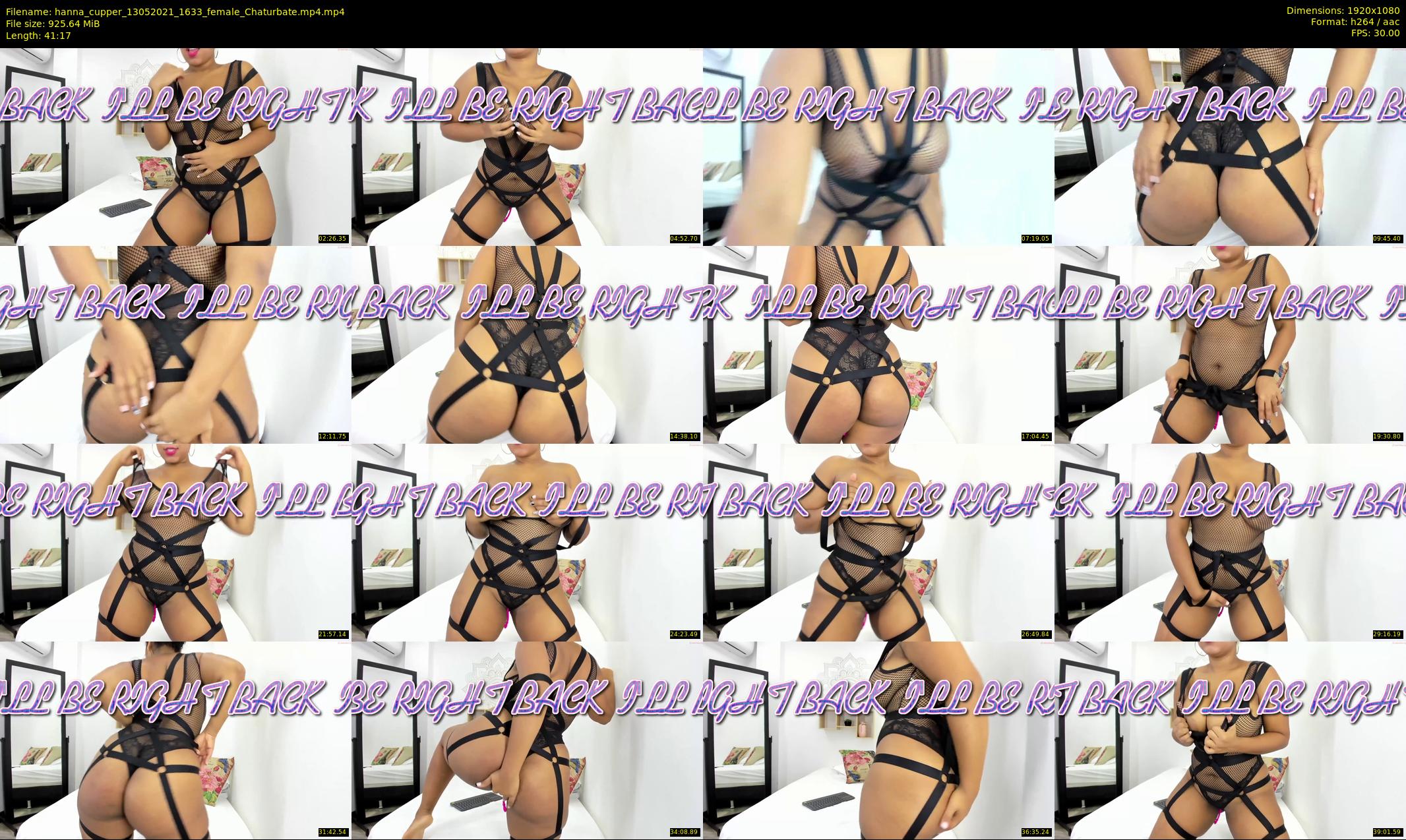 hanna_cupper — 42 minute Chaturbate female cam show recording, 1080p, May 13, 2021