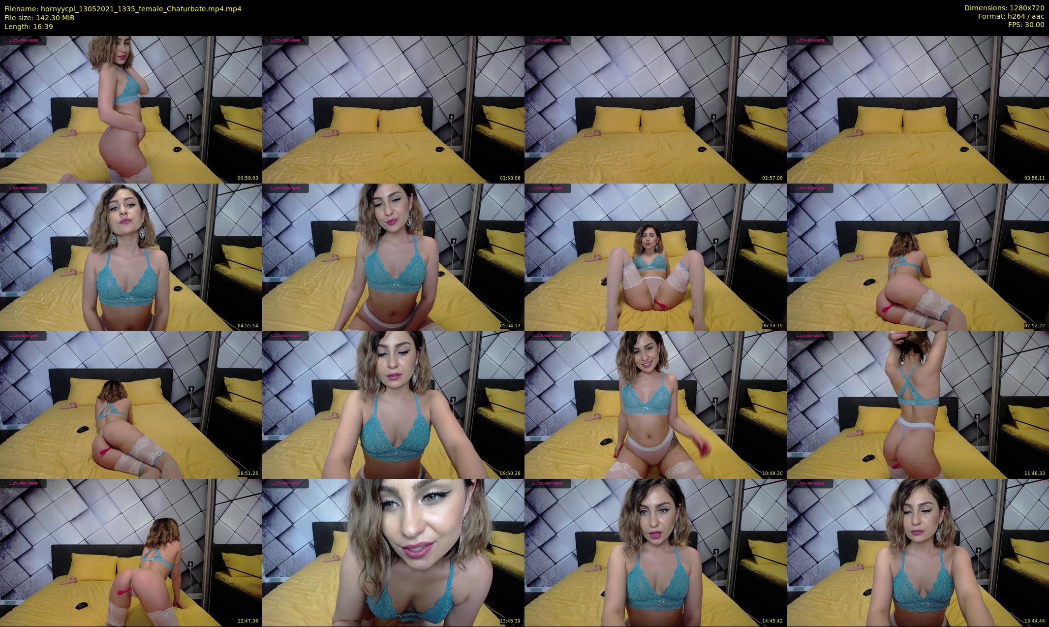 hornyycpl — 17 minute Chaturbate couple cam show recording, 720p, May 13, 2021