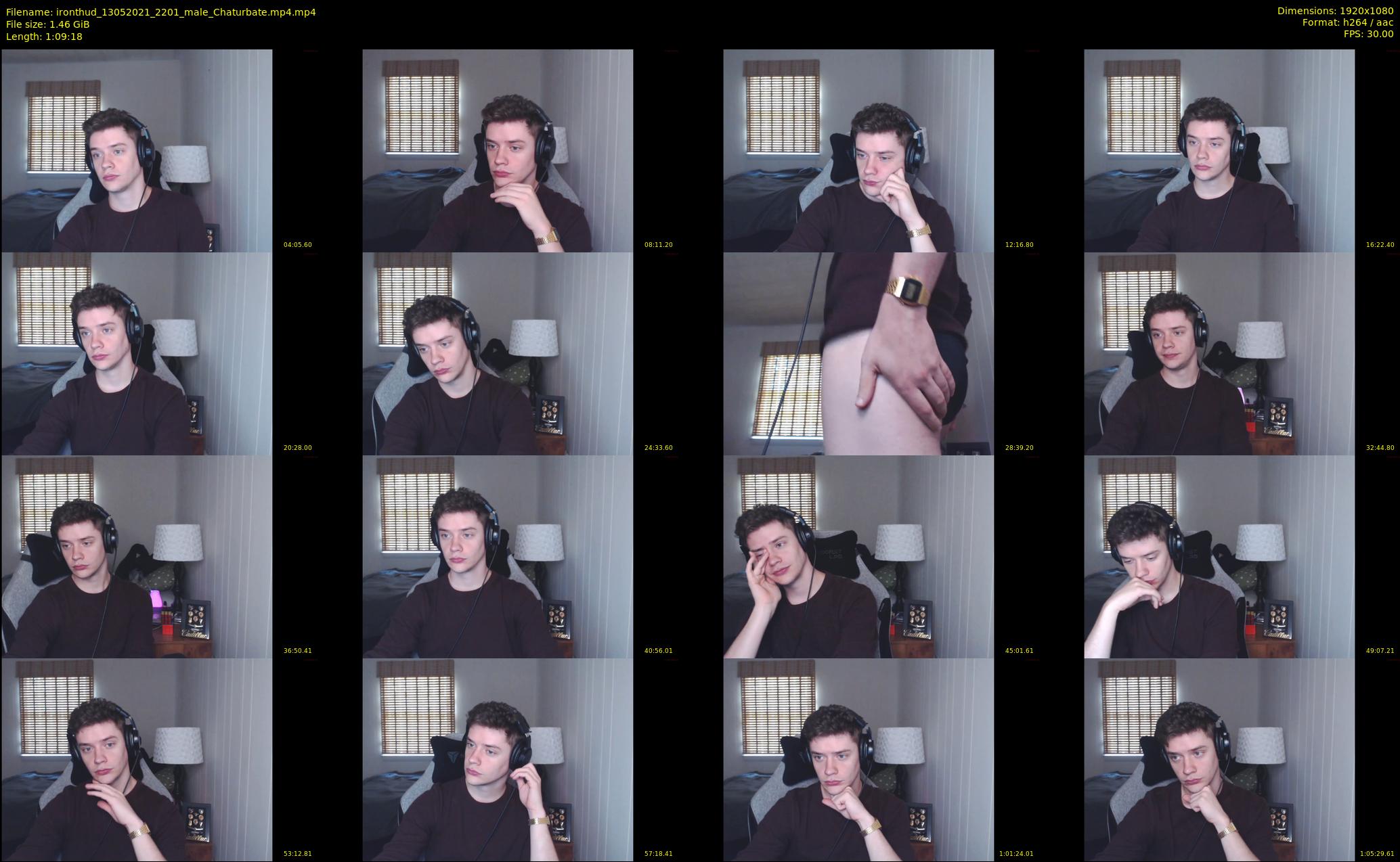 ironthud — 70 minute Chaturbate male cam show recording, 1080p, May 13, 2021