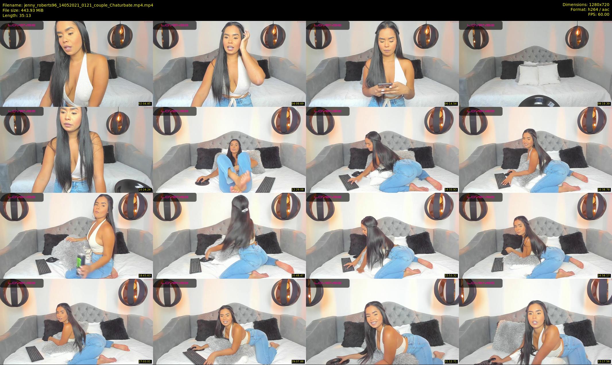 jenny_roberts96 — 36 minute Chaturbate female cam show recording, 720p, May 14, 2021
