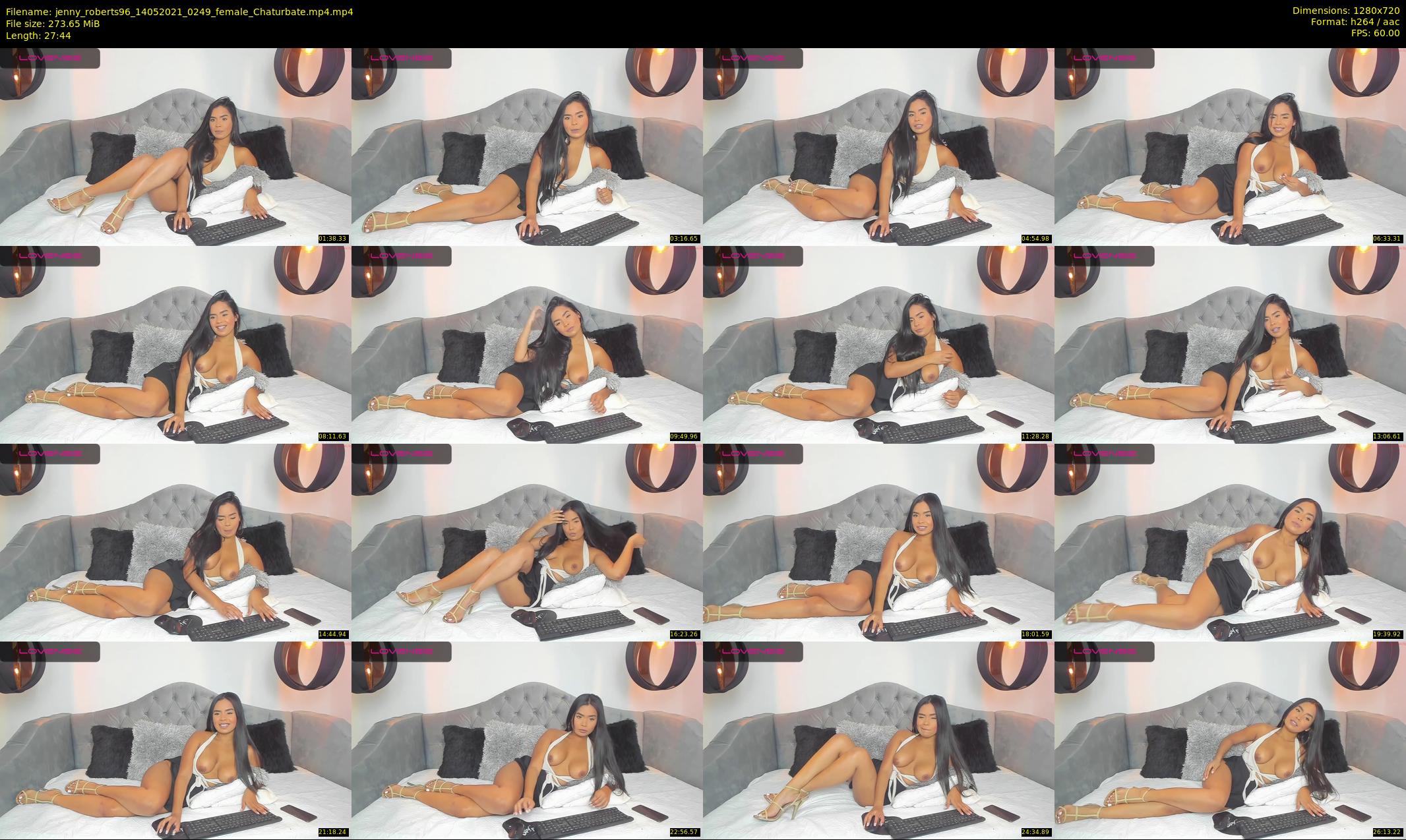 jenny_roberts96 — 28 minute Chaturbate female cam show recording, 720p, May 14, 2021
