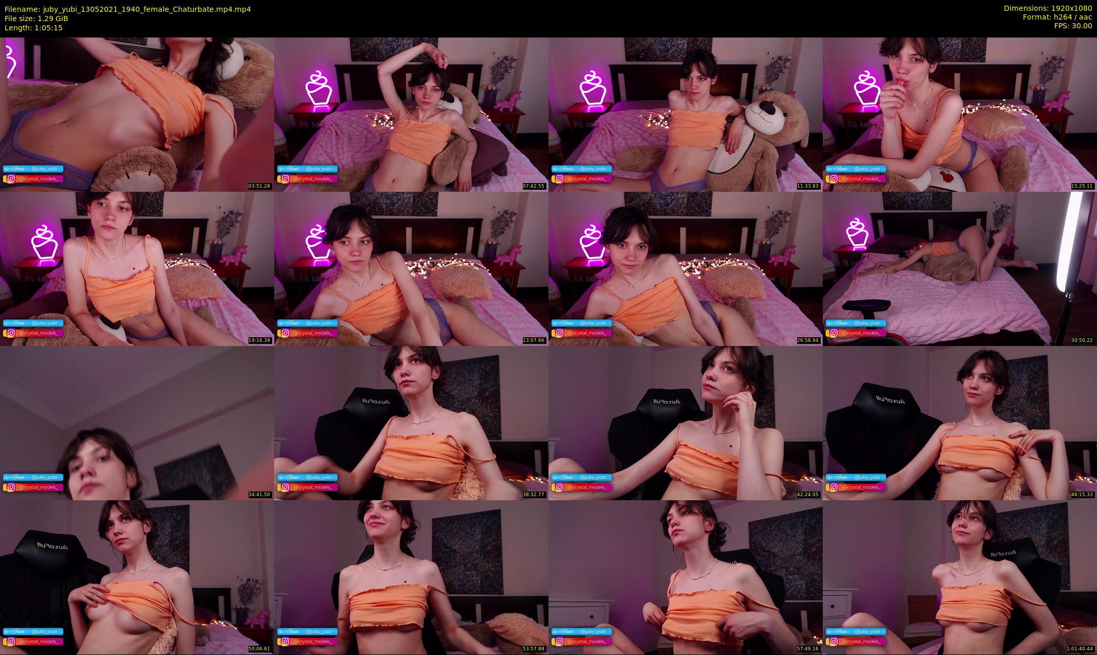 juby_yubi — 66 minute Chaturbate female cam show recording, 1080p, May 13, 2021