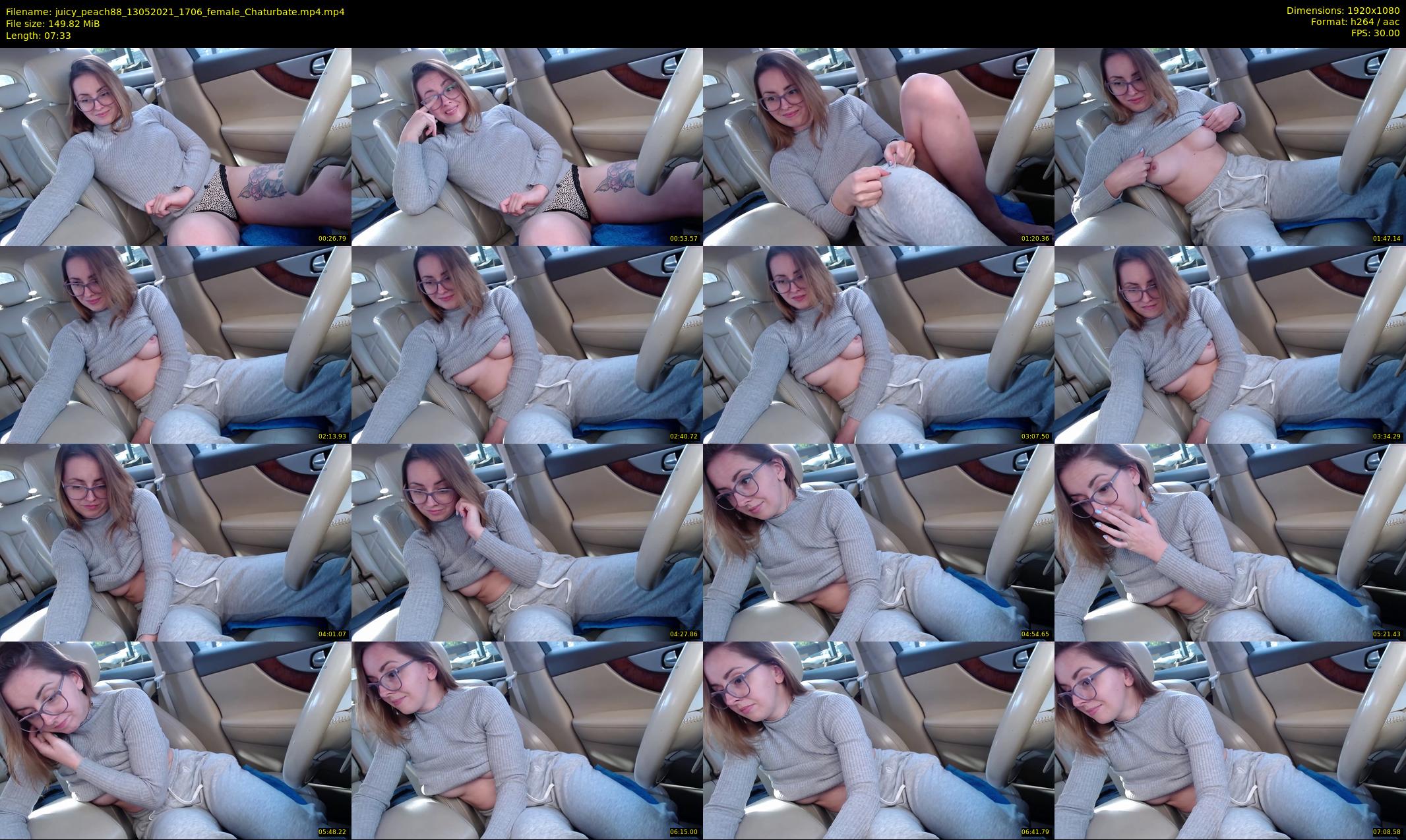juicy_peach88 — 8 minute Chaturbate female cam show recording, 1080p, May 13, 2021
