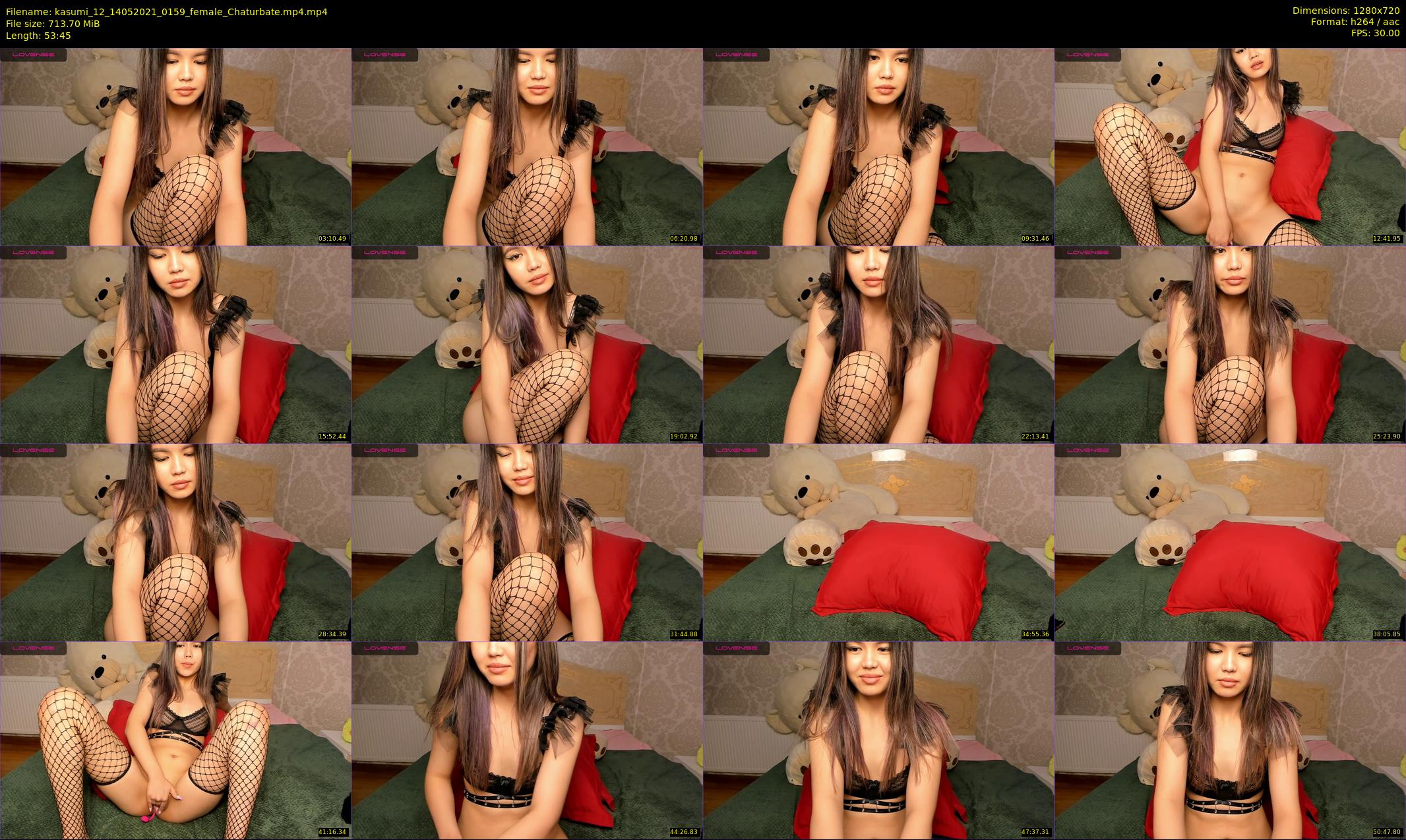 kasumi_12 — 54 minute Chaturbate female cam show recording, 720p, May 14, 2021