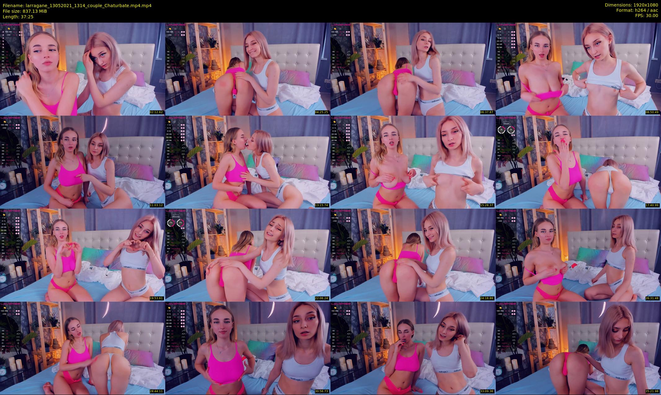 larragane — 38 minute Chaturbate couple cam show recording, 1080p, May 13, 2021