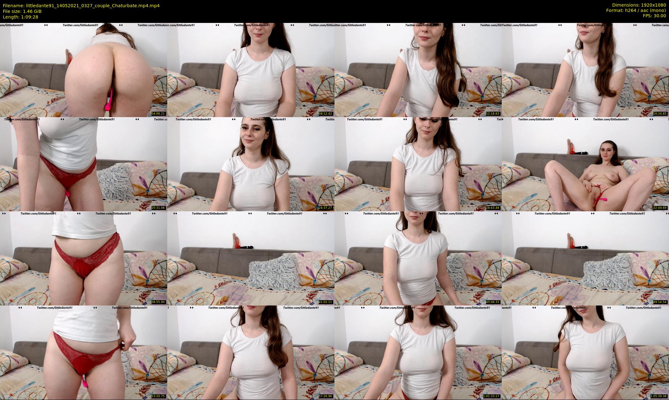 littledante91 — 70 minute Chaturbate couple cam show recording, 1080p, May 14, 2021