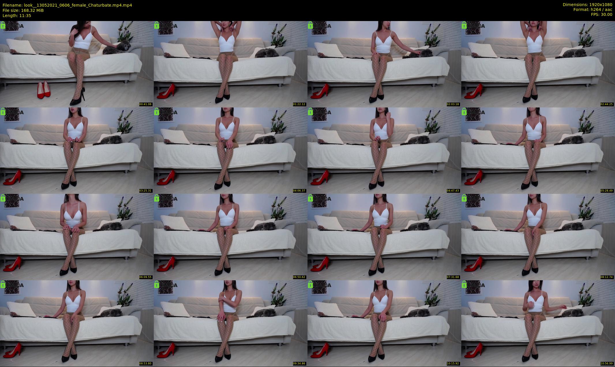 look_ — 12 minute Chaturbate female cam show recording, 1080p, May 13, 2021