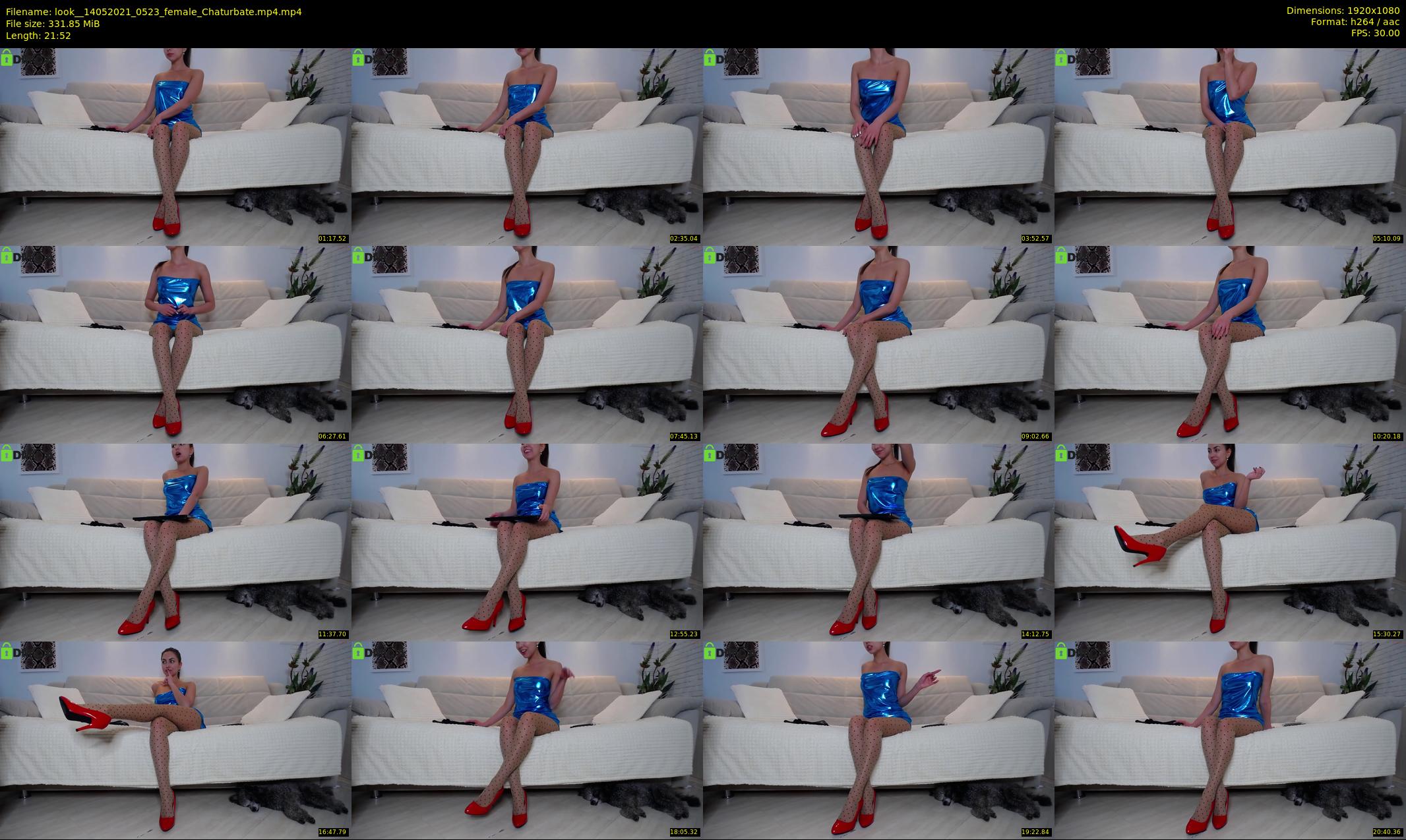 look_ — 22 minute Chaturbate female cam show recording, 1080p, May 14, 2021