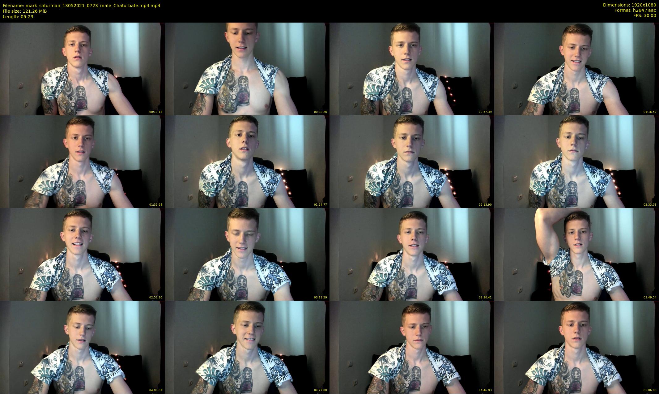 mark_shturman — 6 minute Chaturbate male cam show recording, 1080p, May 13, 2021