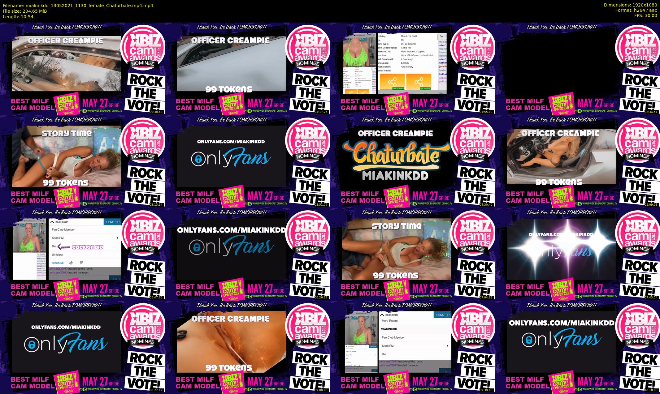 miakinkdd — 11 minute Chaturbate female cam show recording, 1080p, May 13, 2021