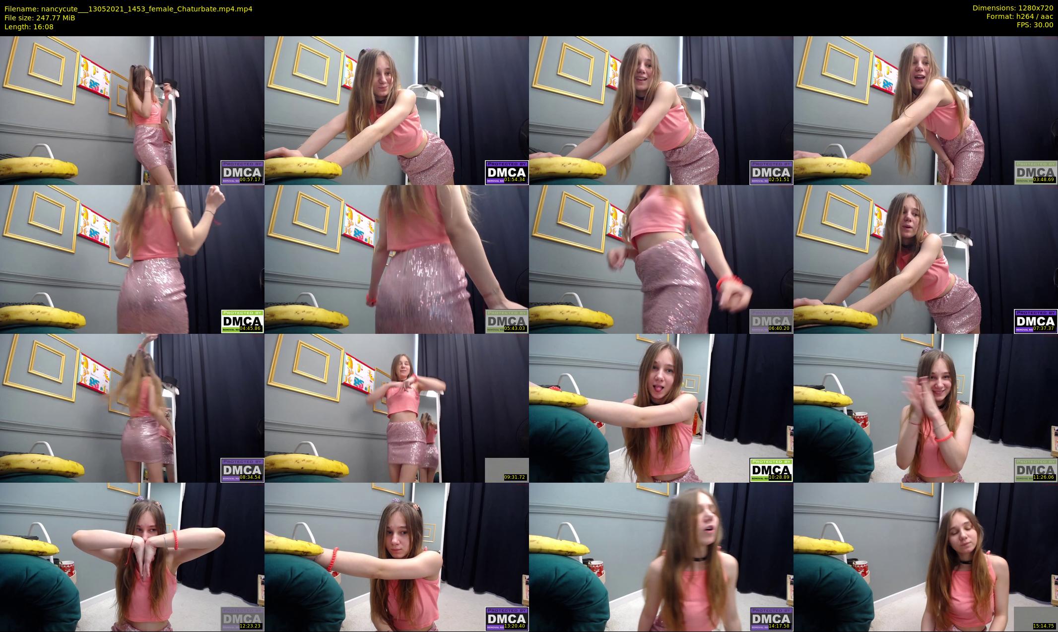 nancycute__ — 17 minute Chaturbate female cam show recording, 720p, May 13, 2021