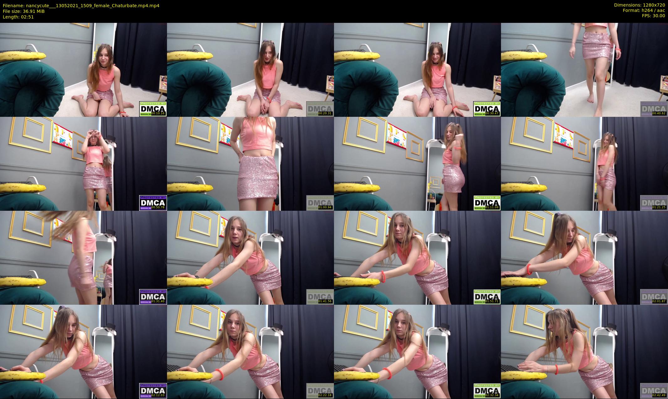 nancycute__ — 3 minute Chaturbate female cam show recording, 720p, May 13, 2021