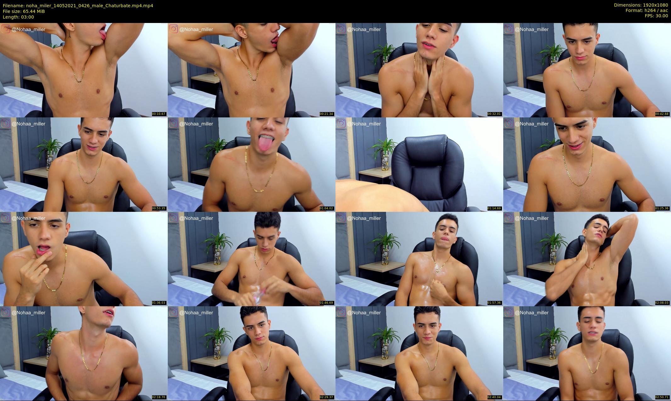 noha_miler — 3 minute Chaturbate male cam show recording, 1080p, May 14, 2021