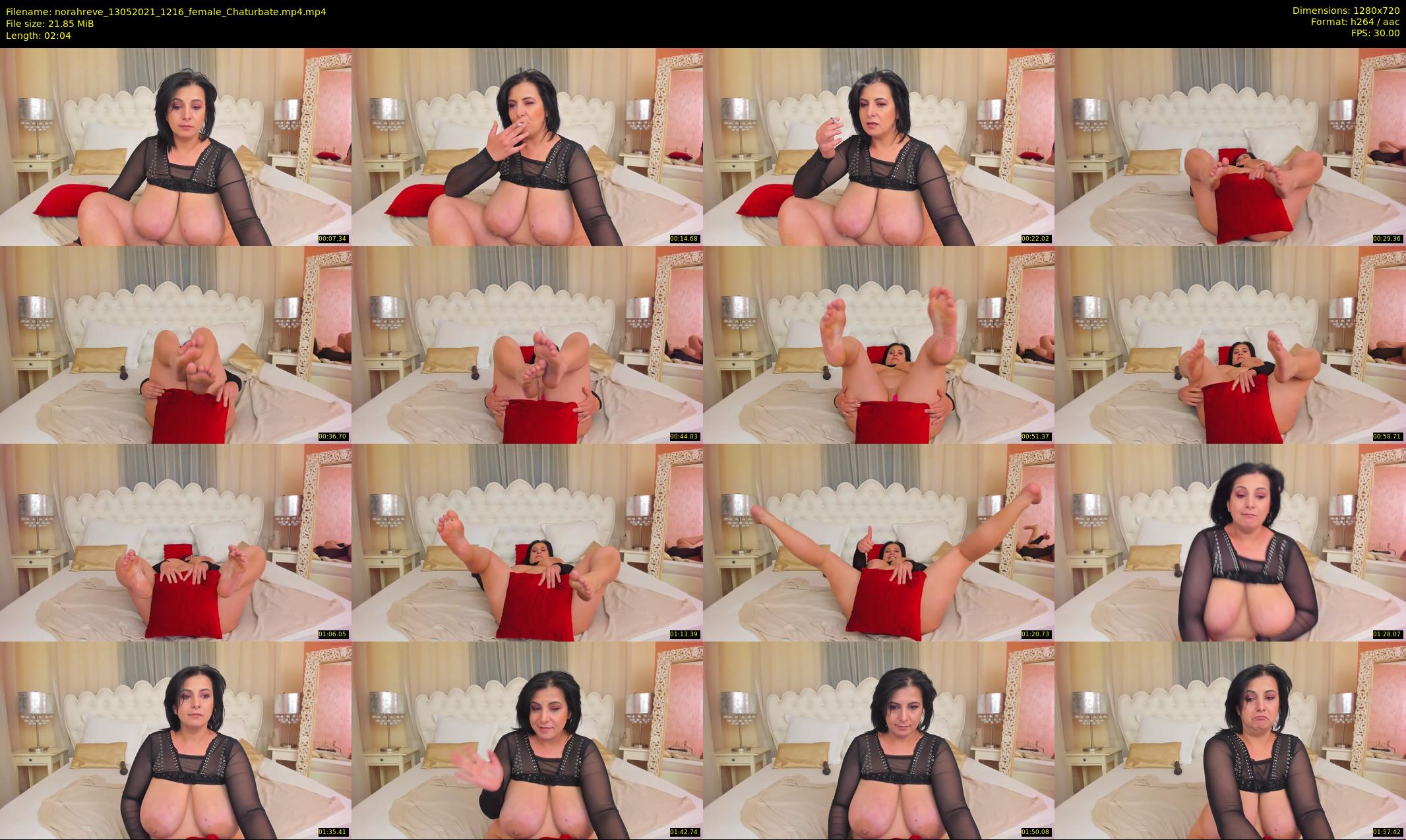 norahreve — 3 minute Chaturbate female cam show recording, 720p, May 13, 2021