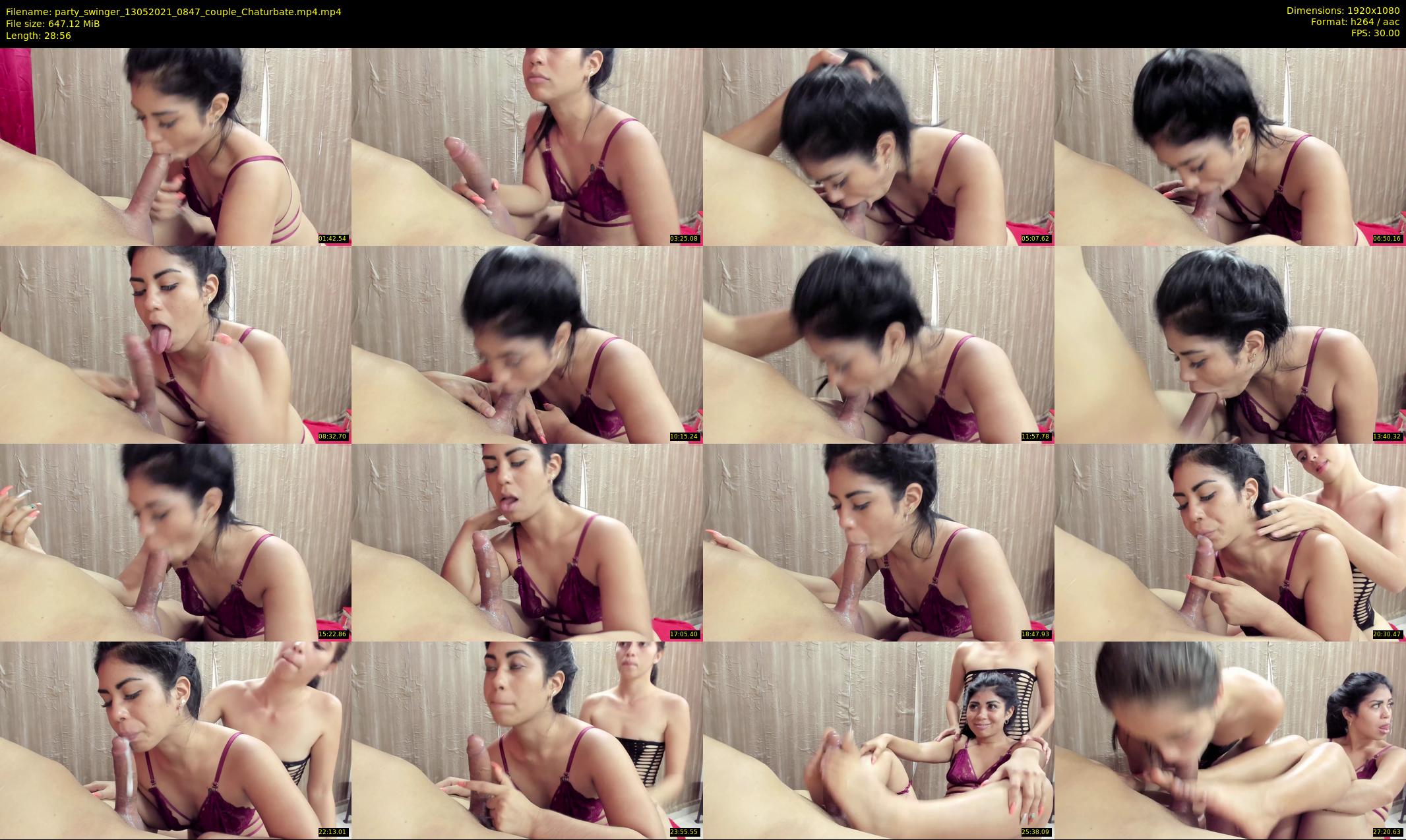 party_swinger — 29 minute Chaturbate couple cam show recording, 1080p, May 13, 2021