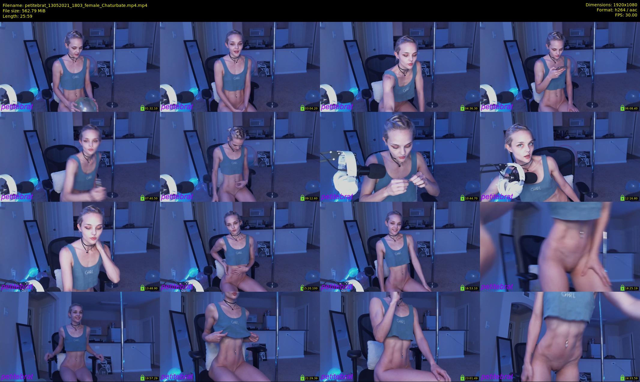 petitebrat — 26 minute Chaturbate female cam show recording, 1080p, May 13, 2021