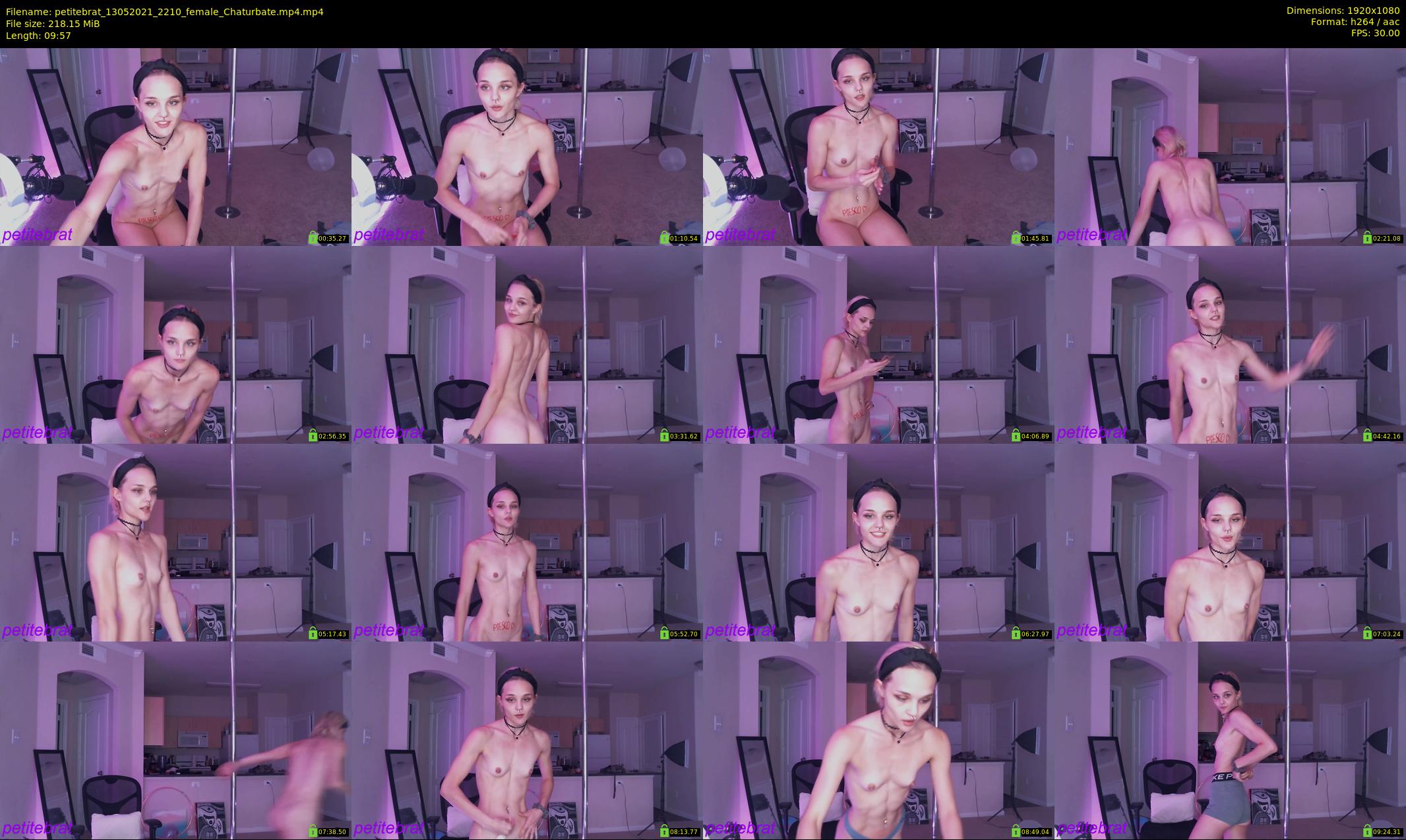 petitebrat — 10 minute Chaturbate female cam show recording, 1080p, May 13, 2021