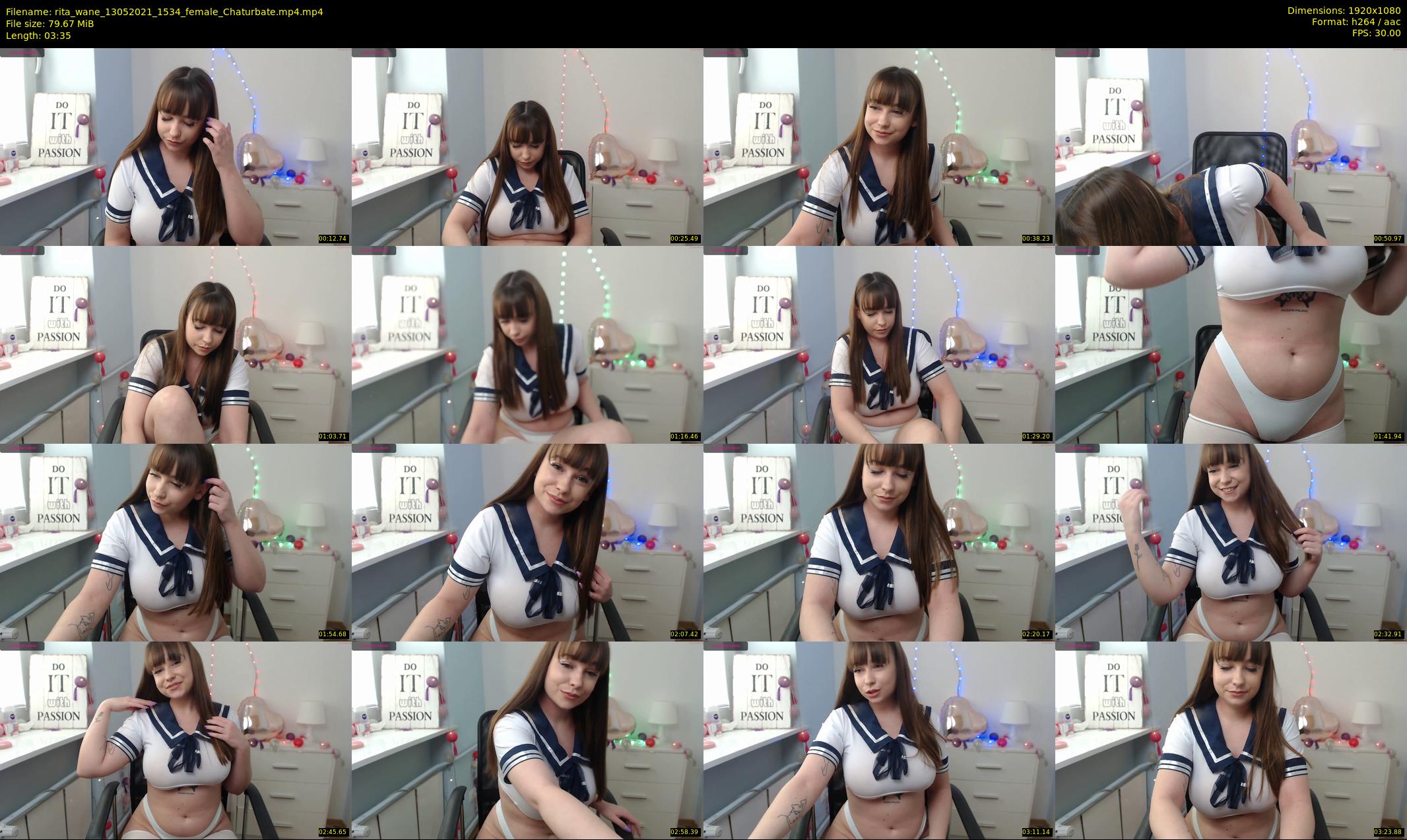 rita_wane — 4 minute Chaturbate female cam show recording, 1080p, May 13, 2021