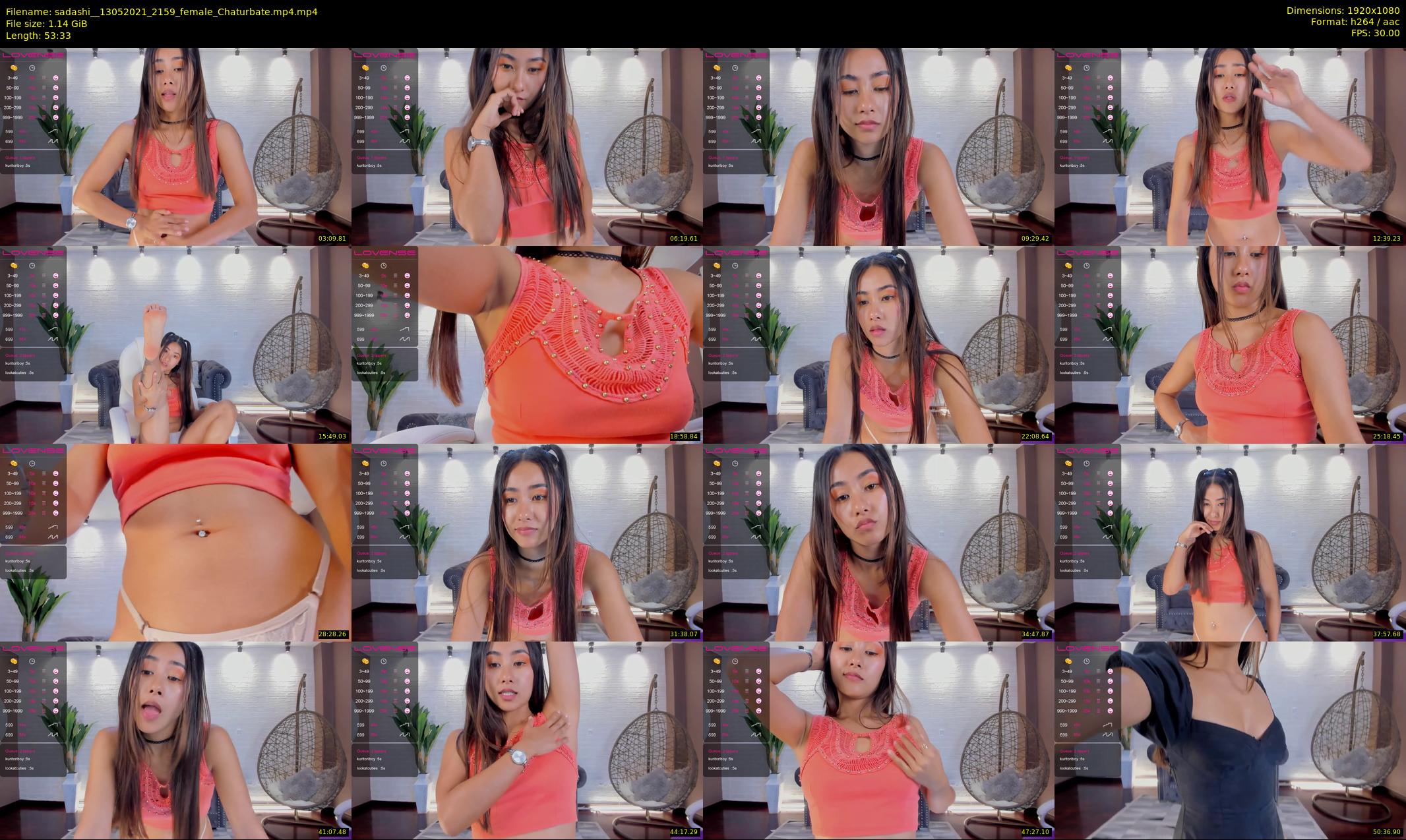 sadashi_ — 54 minute Chaturbate female cam show recording, 1080p, May 13, 2021