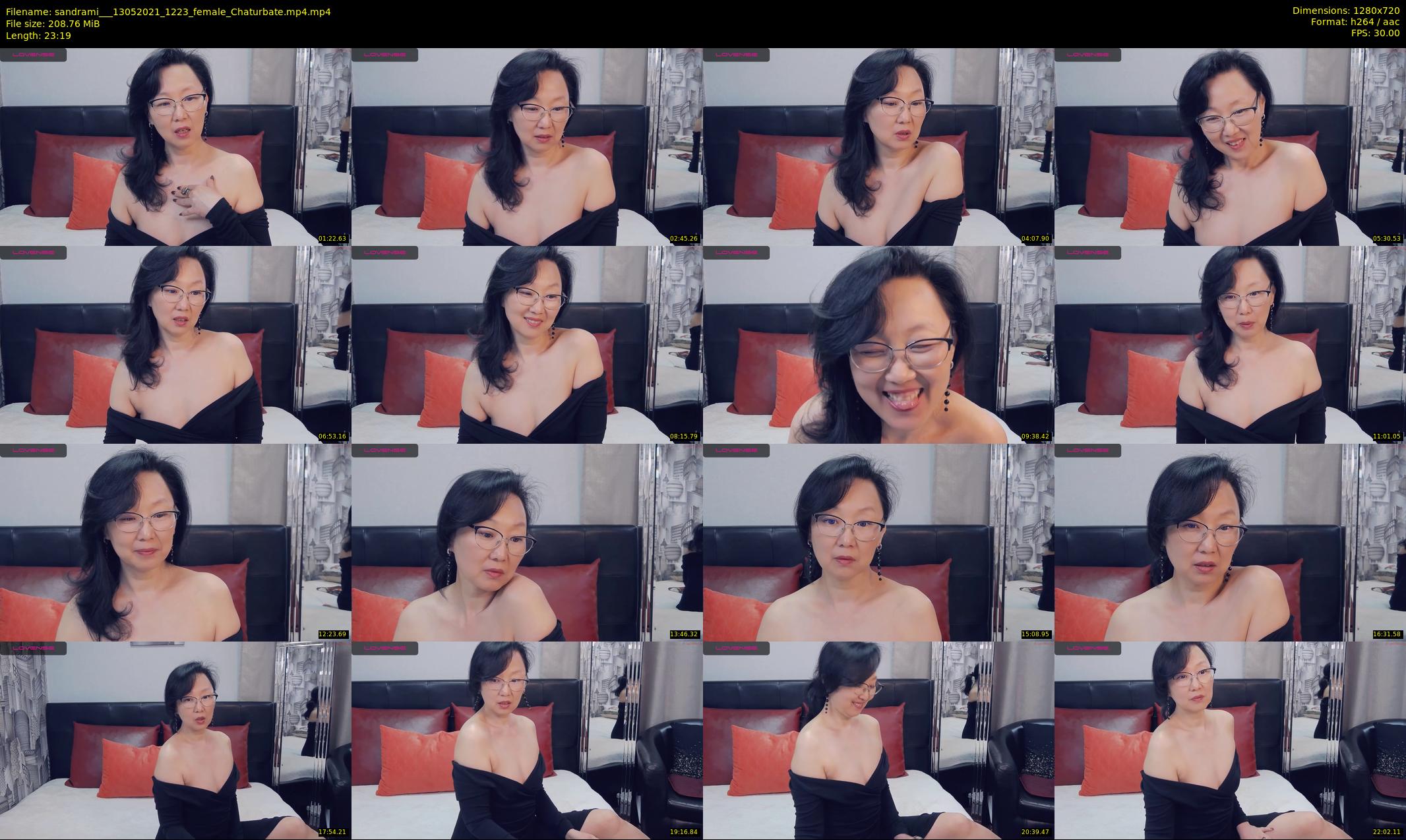 sandrami__ — 24 minute Chaturbate female cam show recording, 720p, May 13, 2021