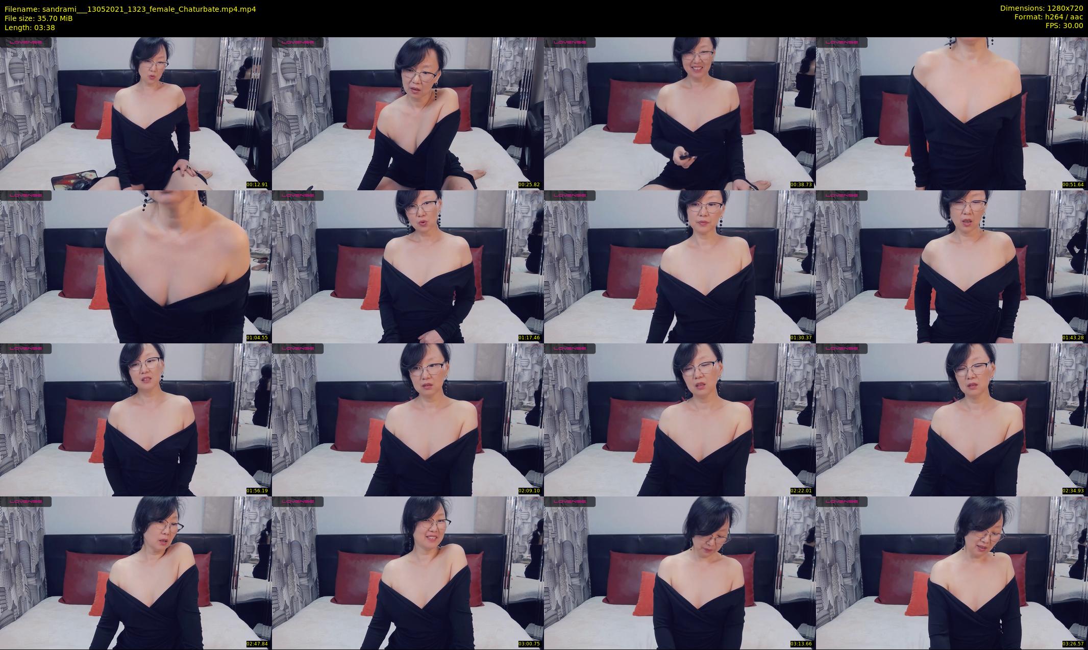 sandrami__ — 4 minute Chaturbate female cam show recording, 720p, May 13, 2021