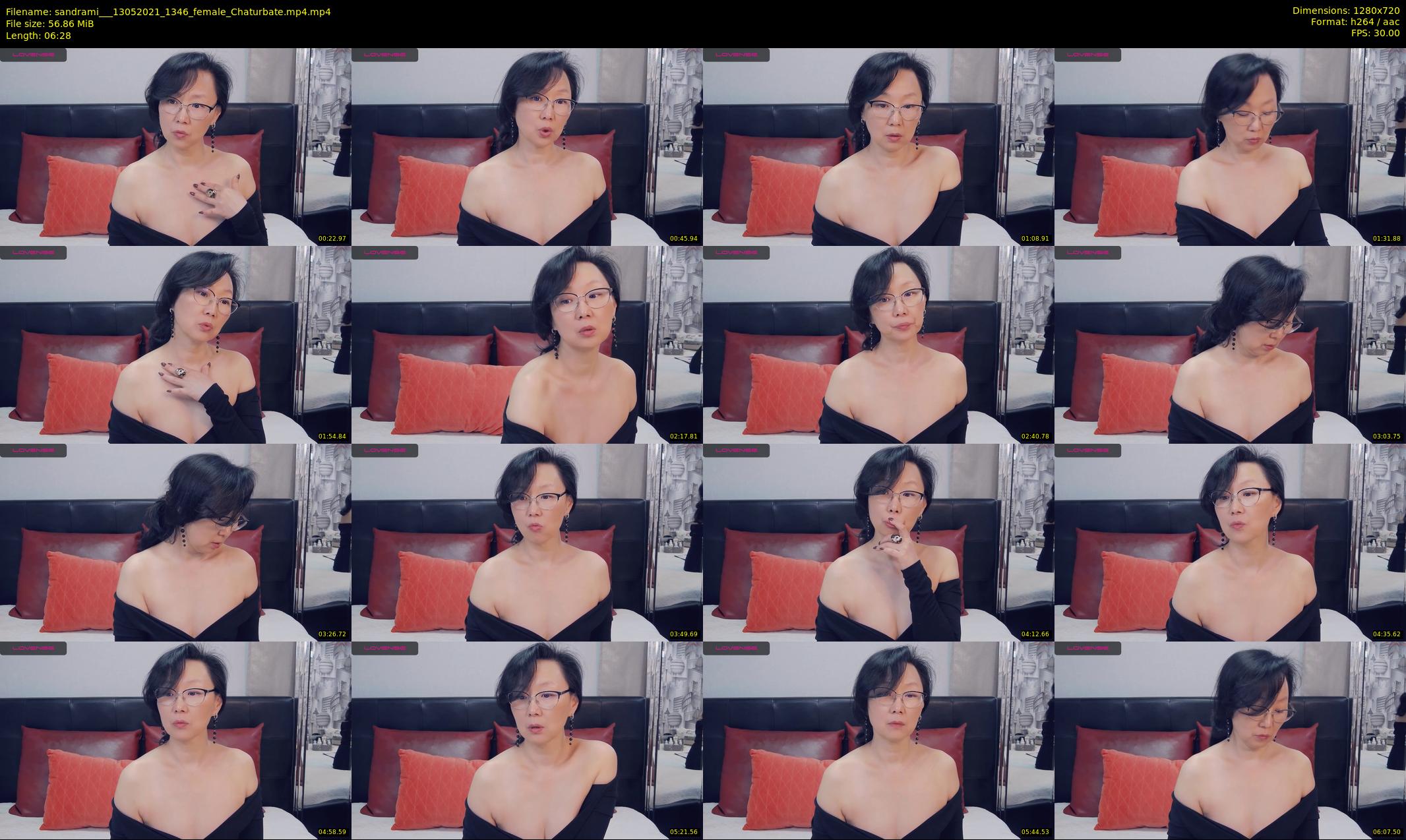 sandrami__ — 7 minute Chaturbate female cam show recording, 720p, May 13, 2021