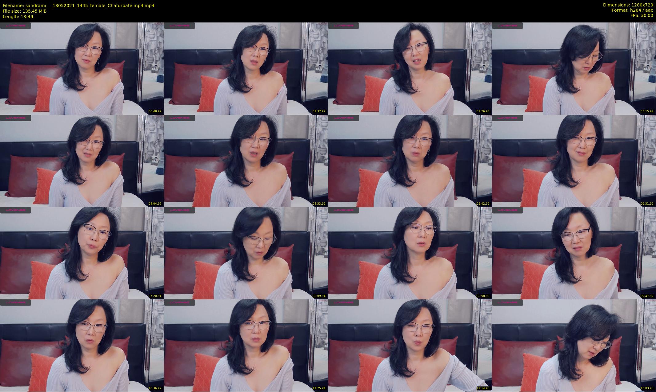 sandrami__ — 14 minute Chaturbate female cam show recording, 720p, May 13, 2021