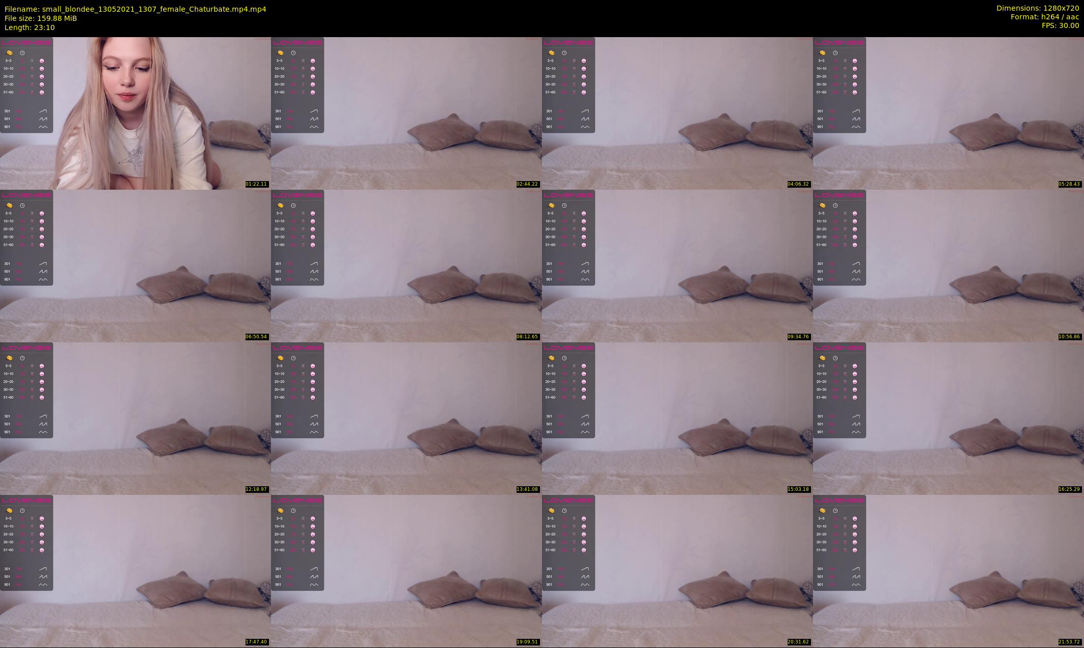 small_blondee — 24 minute Chaturbate female cam show recording, 720p, May 13, 2021