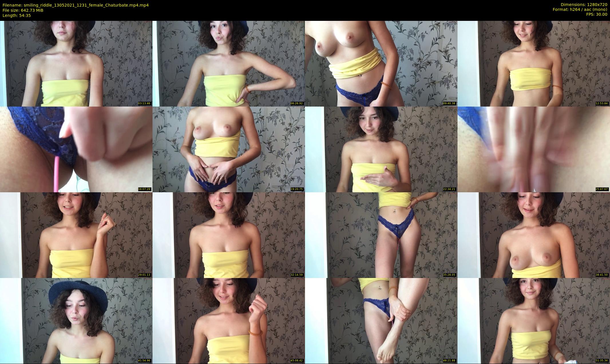 smiling_riddle — 55 minute Chaturbate female cam show recording, 720p, May 13, 2021